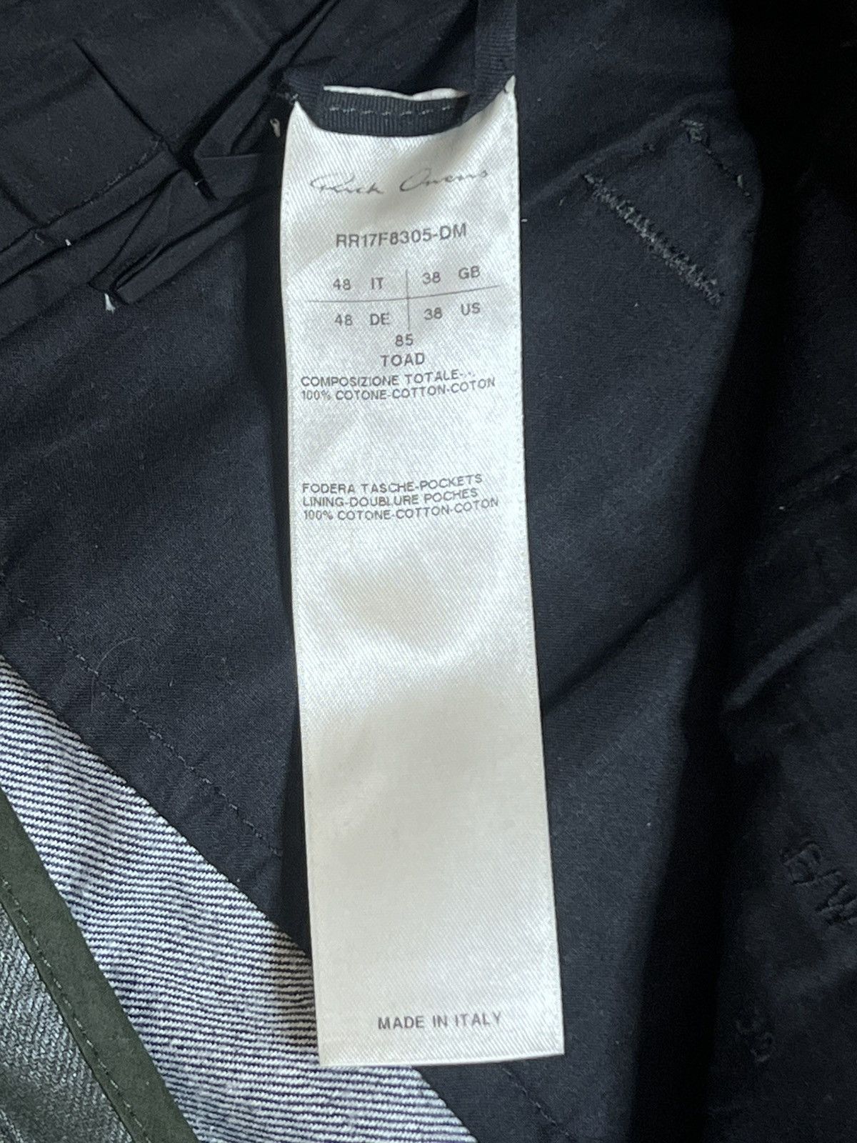 Rick Owens FW/17 Rick Owens ‘GLITTER’ Toad Pants Size US 31 - 10 Thumbnail