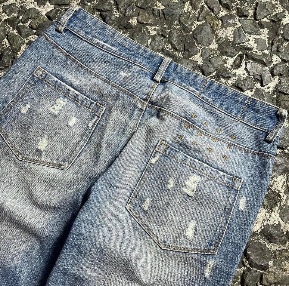 Ksubi Ksubi - Tattered Denim Jeans Size US 29 - 4 Thumbnail