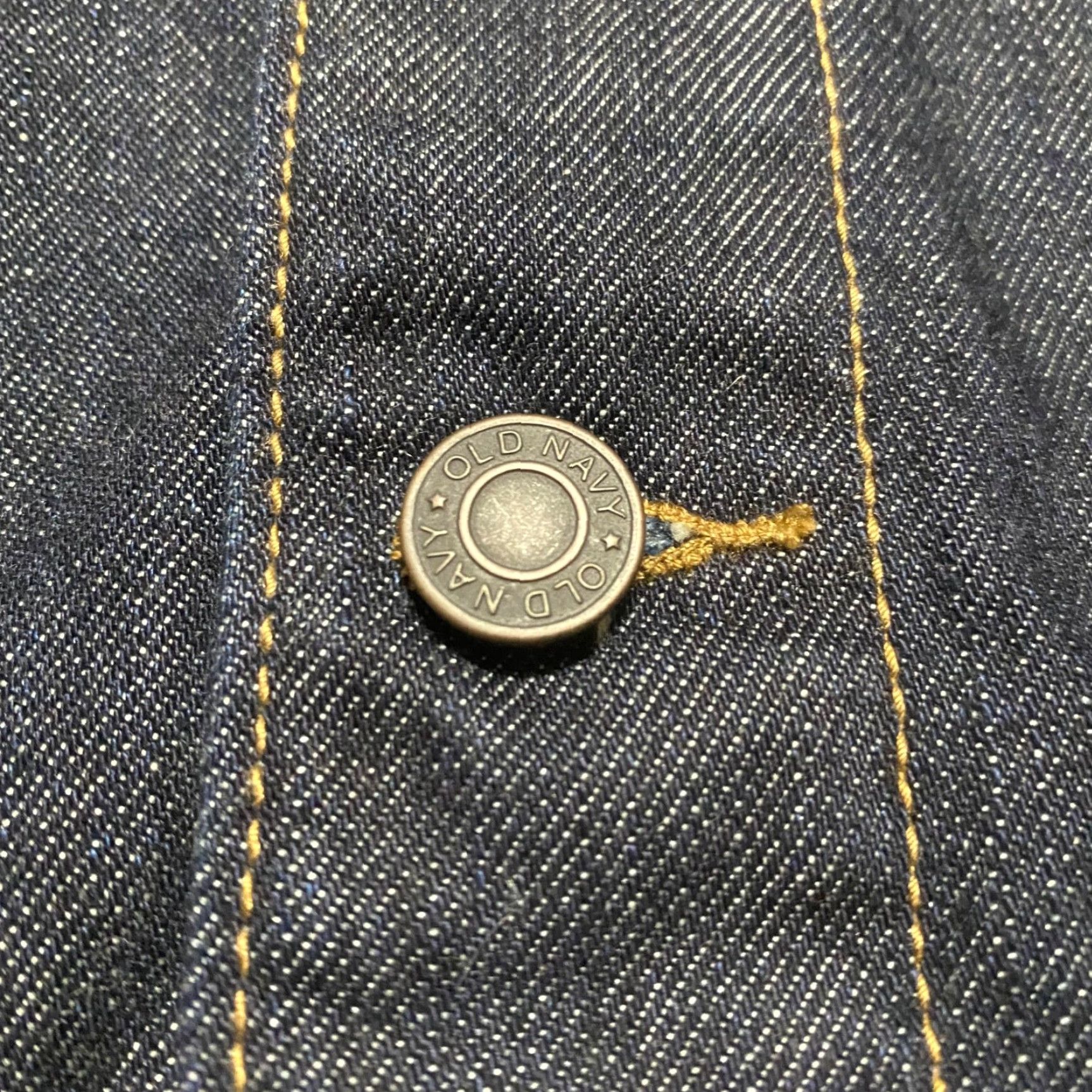 Old Navy Old Navy Womens Small Jean Jacket Blue Denim Button Up Long Sleeve Trucker Size S / US 4 / IT 40 - 3 Thumbnail