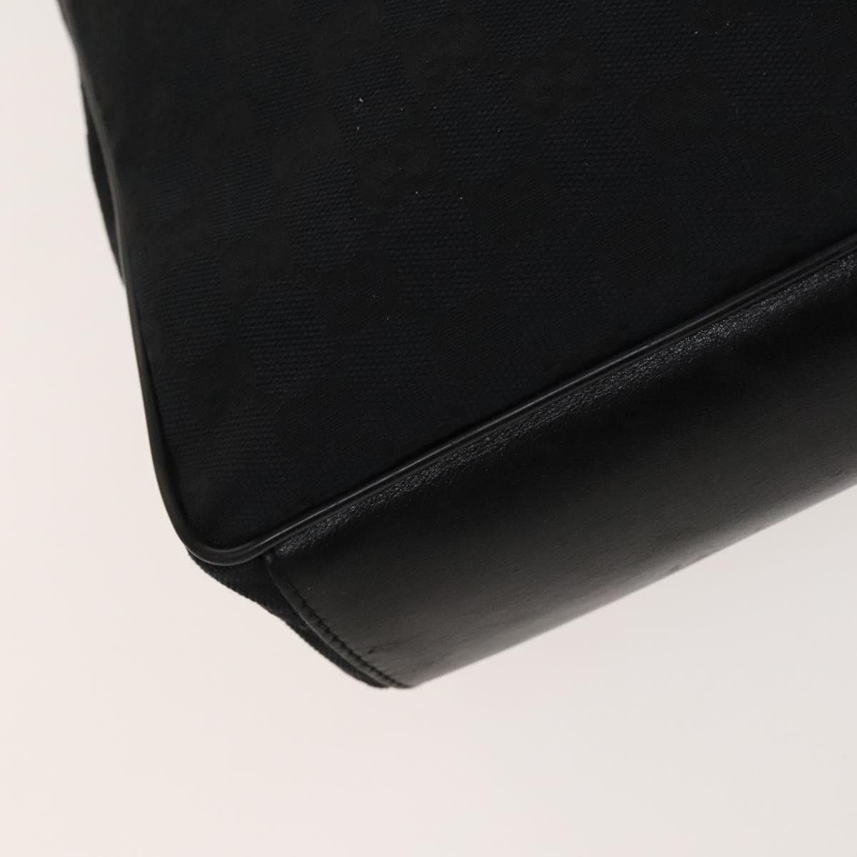 Gucci GUCCI GG Canvas Shoulder Bag Black Silver 019 019 Size ONE SIZE - 16 Thumbnail