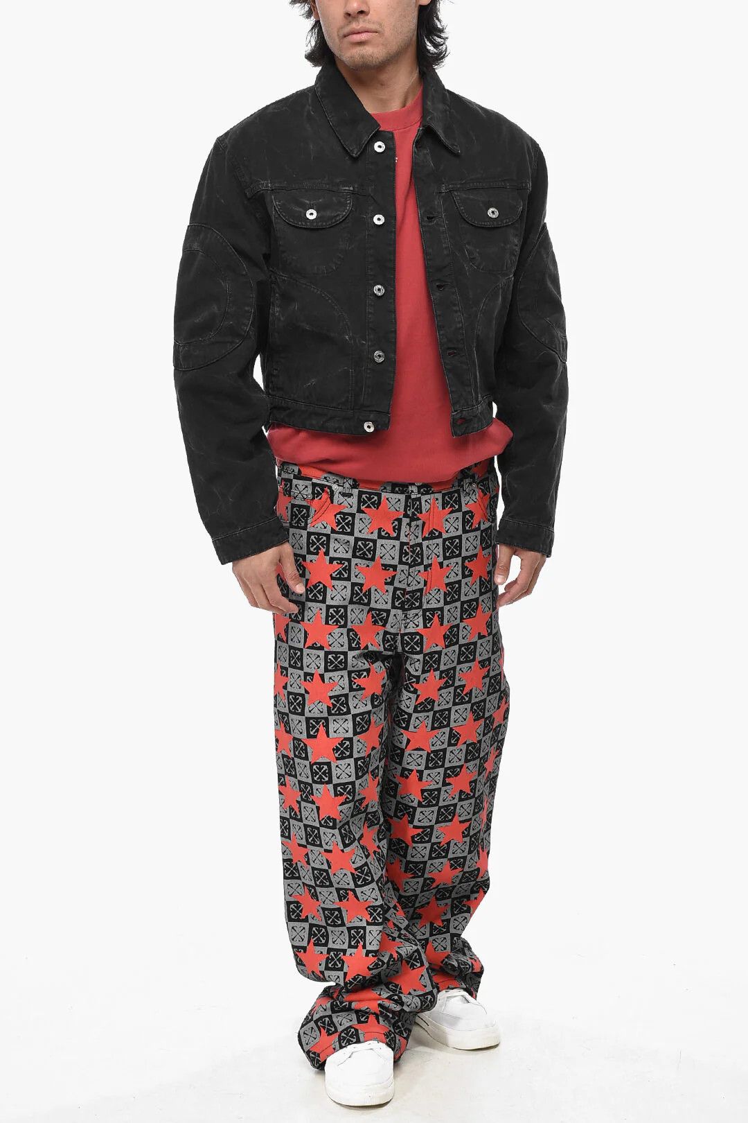 Off-White og1mm0426 Denim Jacket in Black Size US S / EU 44-46 / 1 - 4 Thumbnail