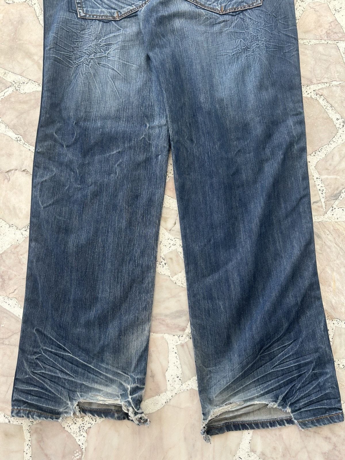 Marithe + Francois Girbaud Le Jean De 2000’ Baggy Denim Size US 35 - 10 Thumbnail