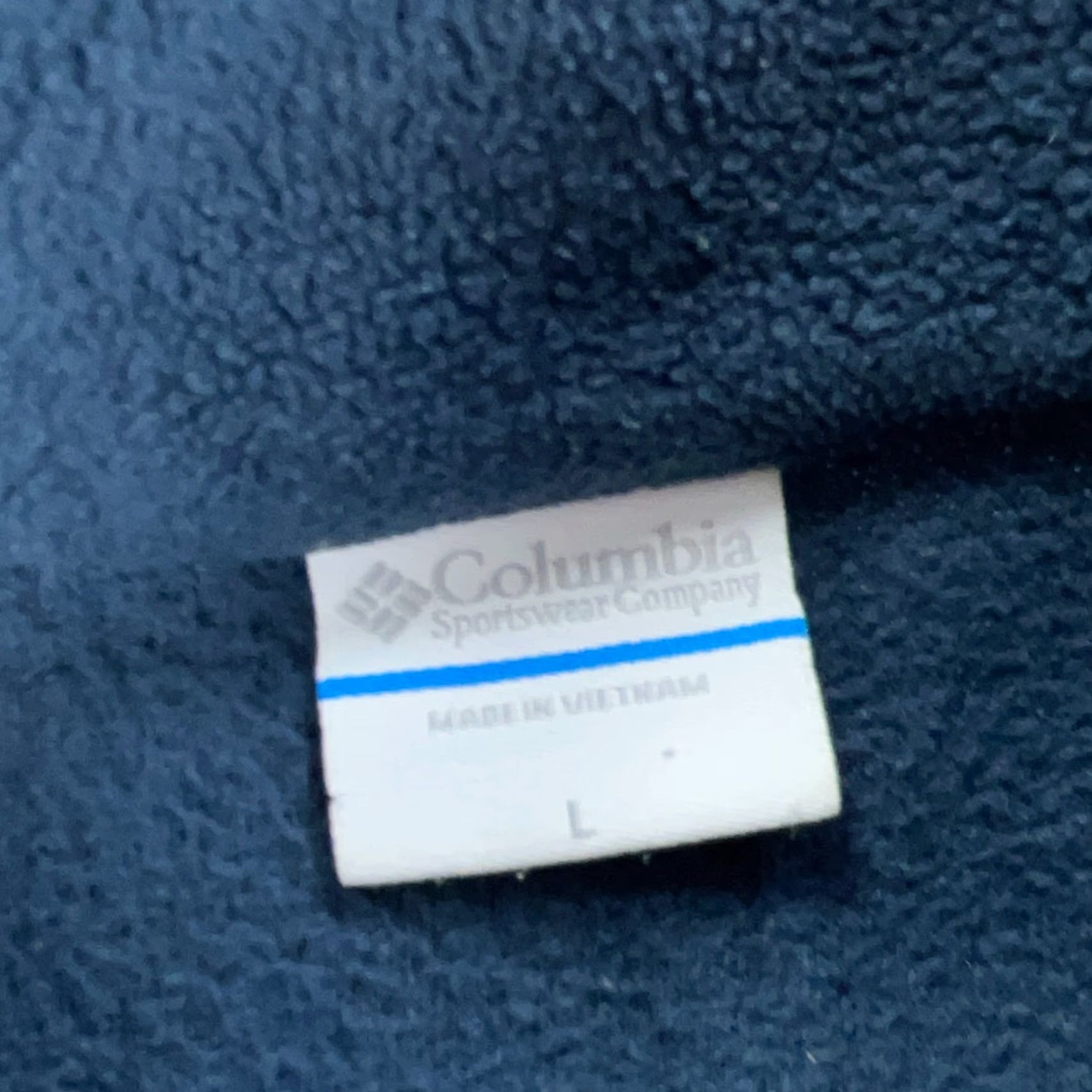 Layer 8 Columbia Jacket Women Medium Blue Fleece Sweater Coat Layer Full Zip Ladies M6 Size M / US 6-8 / IT 42-44 - 3 Thumbnail