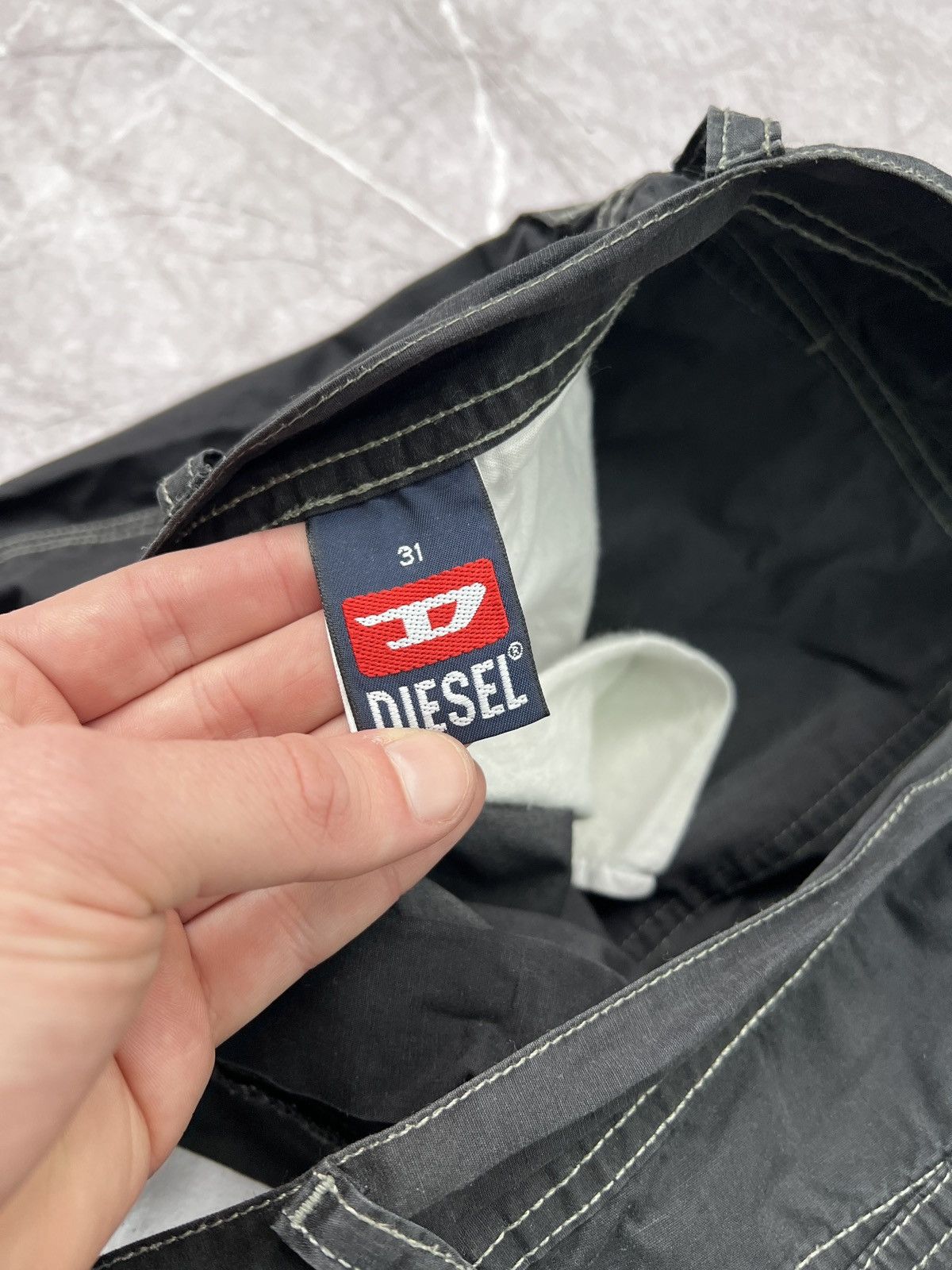 Designer × Diesel × Vintage Vintage Diesel Pants rare hype baggy jeans Size US 31 - 6 Thumbnail