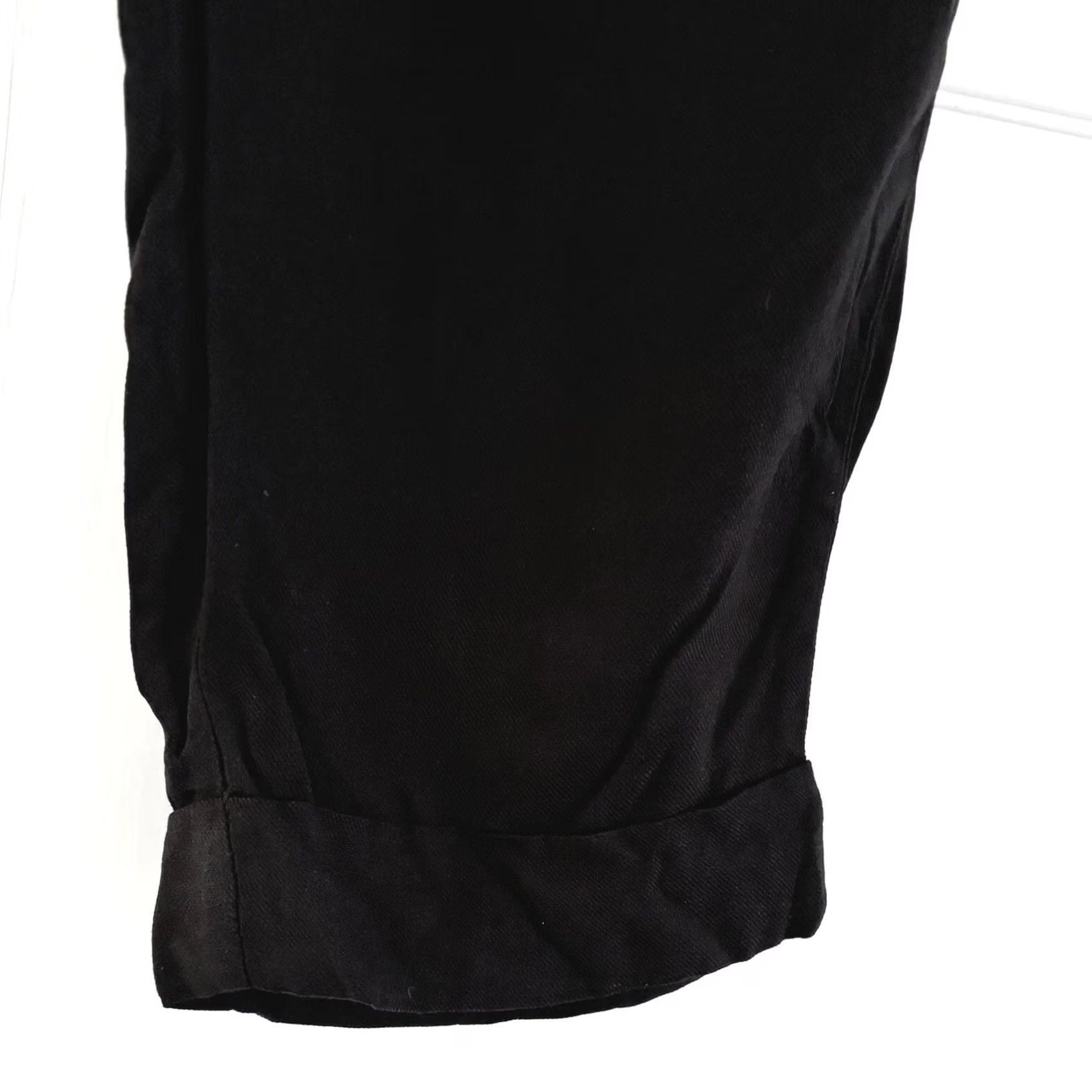 Vintage Darling Keira Crop Trousers Women’s Black Lightweight BNWT L Regular VPN? Size 36" / US 14 / IT 50 - 3 Thumbnail