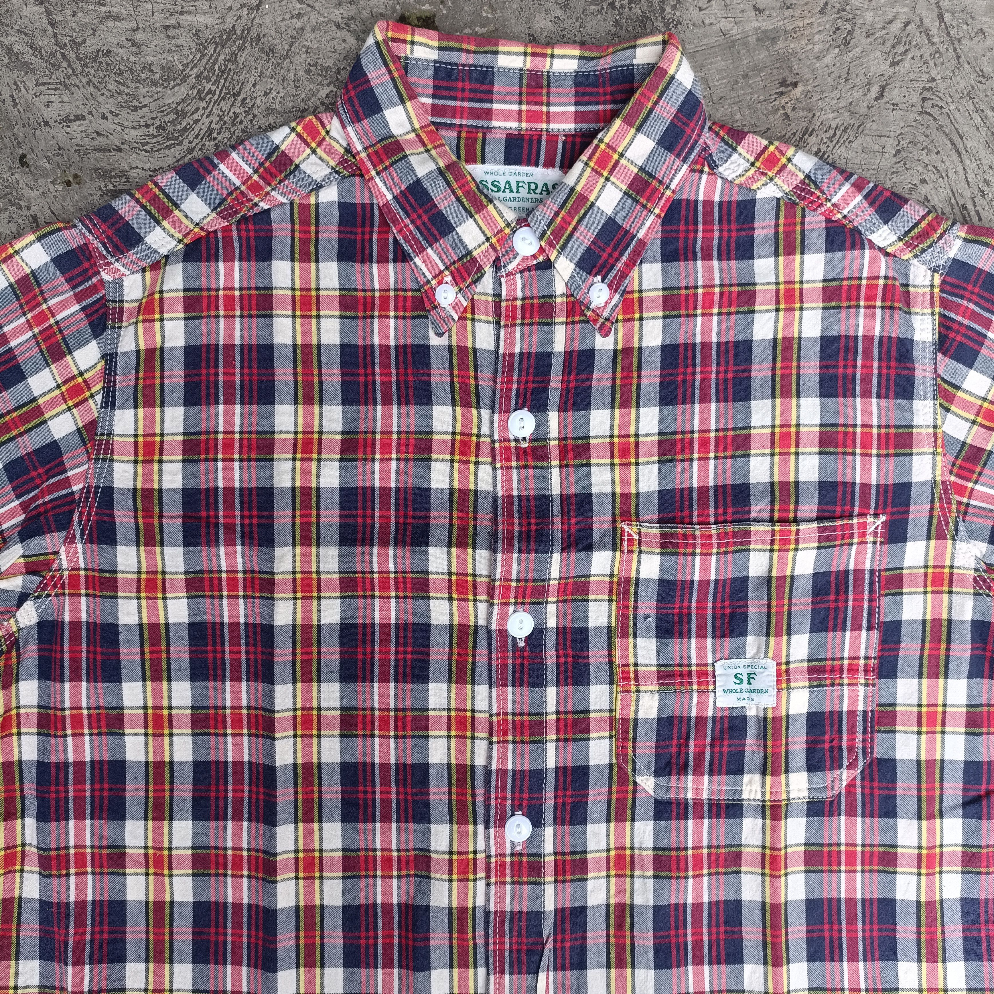 Sassafras Sassafras Plaid Flannel Short Sleve Size US M / EU 48-50 / 2 - 2 Thumbnail