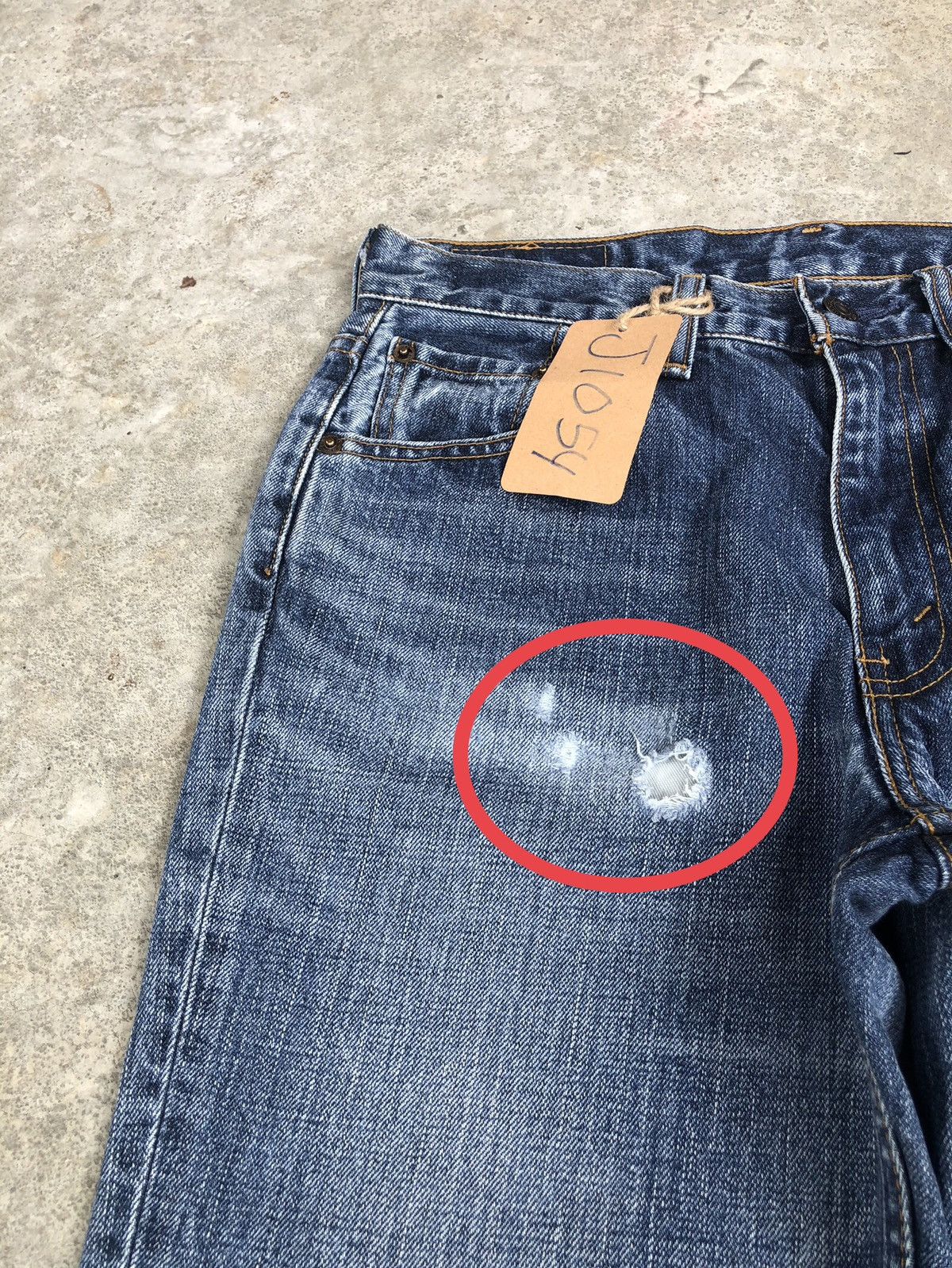 If Six Was Nine Levi’s 517 Flared Jeans Distressed Jeans Size US 30 / EU 46 - 13 Thumbnail