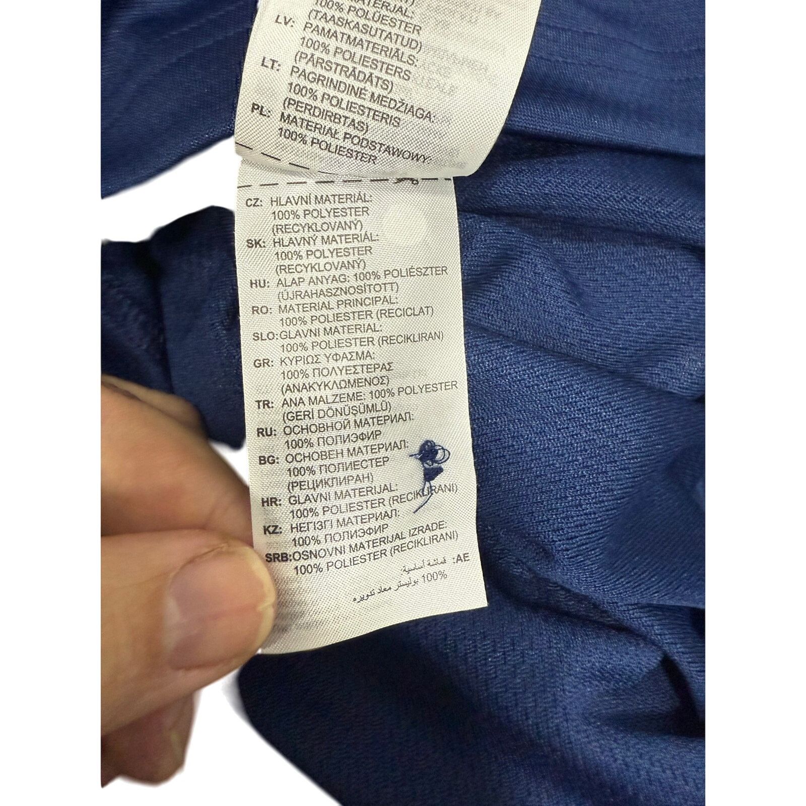 Adidas Adidas Men’s Performance Knit Polo Shirt XL Blue NEW # G638 Size US XL / EU 56 / 4 - 3 Thumbnail