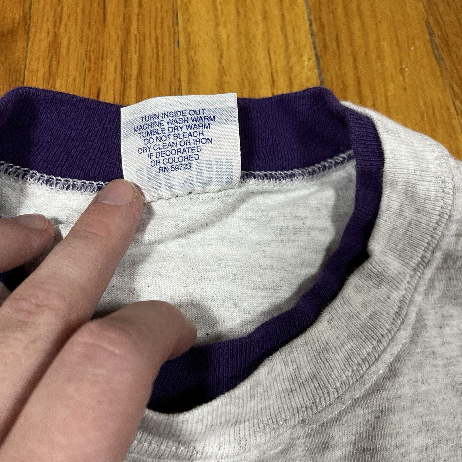 Vintage VTG 90s Phoenix Suns Mock Double Layer XL Single Stitch Tee Size US XL / EU 56 / 4 - 6 Thumbnail