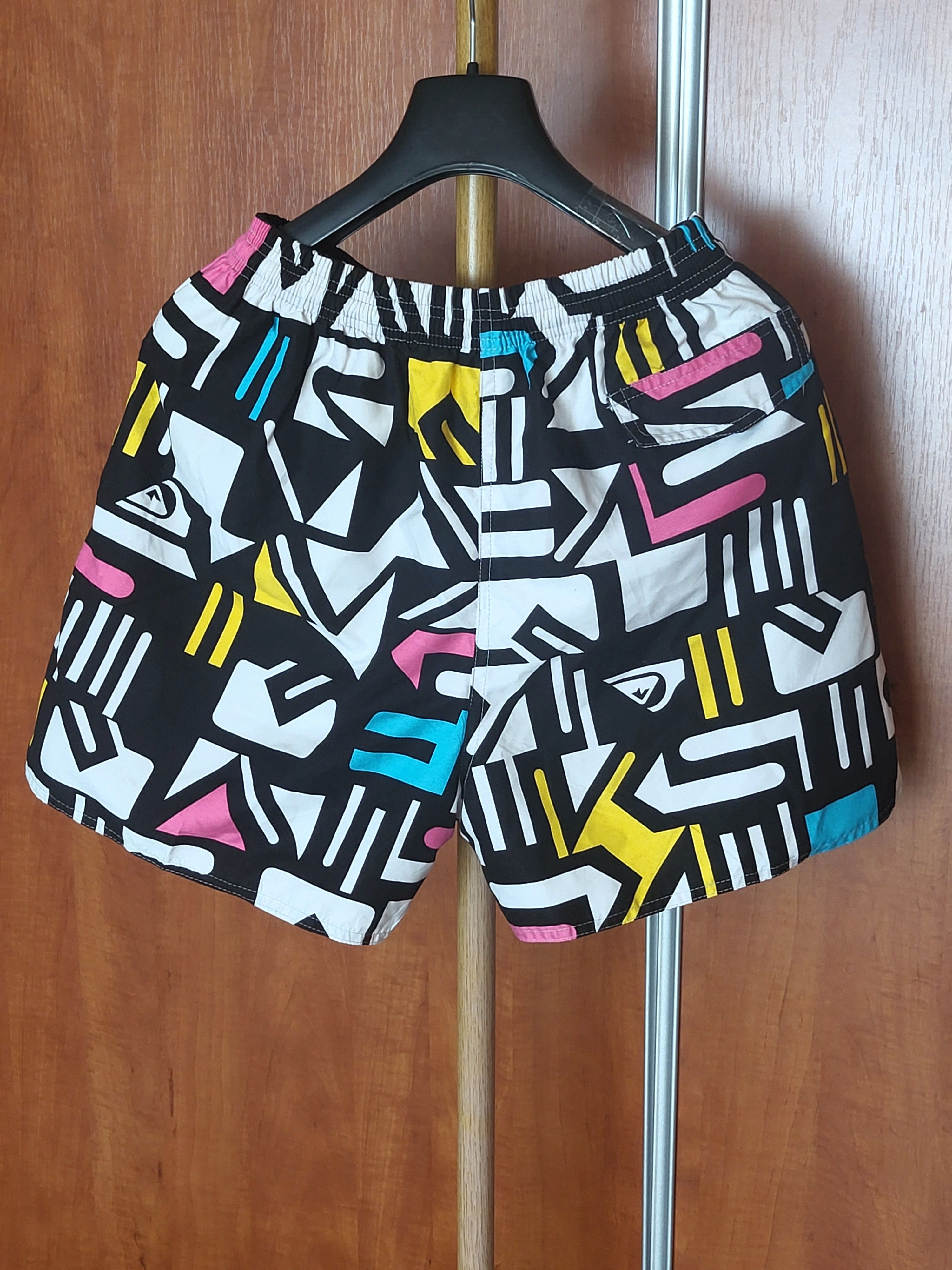 Quiksilver Quiksilver avangard design multicolor shorts beach Size US 34 / EU 50 - 6 Thumbnail