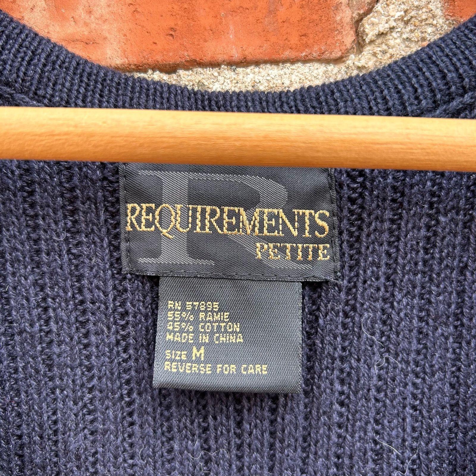 Vintage Requirements Geometric Knit Sweater Vest Size Womens Medium Size M / US 6-8 / IT 42-44 - 3 Thumbnail