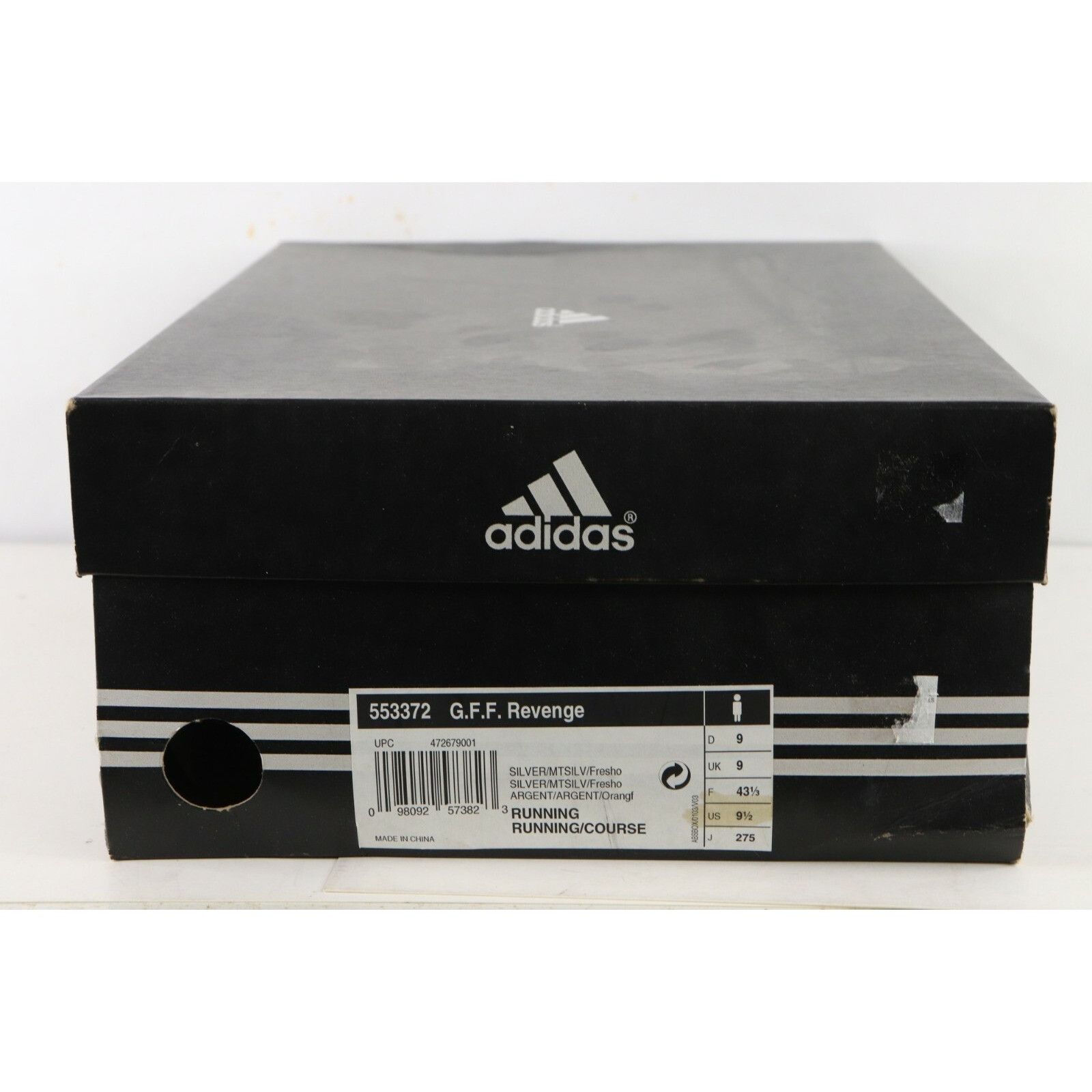 Adidas NOS Vintage Adidas G.F.F. Revenge Jogging Running Shoes Size US 9.5 / EU 42-43 - 9 Thumbnail