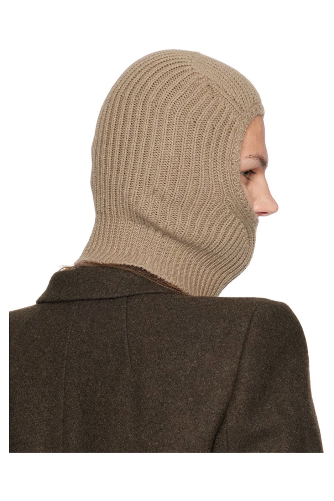 Rick Owens Rick owens Gray Porterville Sphinx Skull Balaclava Size ONE SIZE - 3 Thumbnail