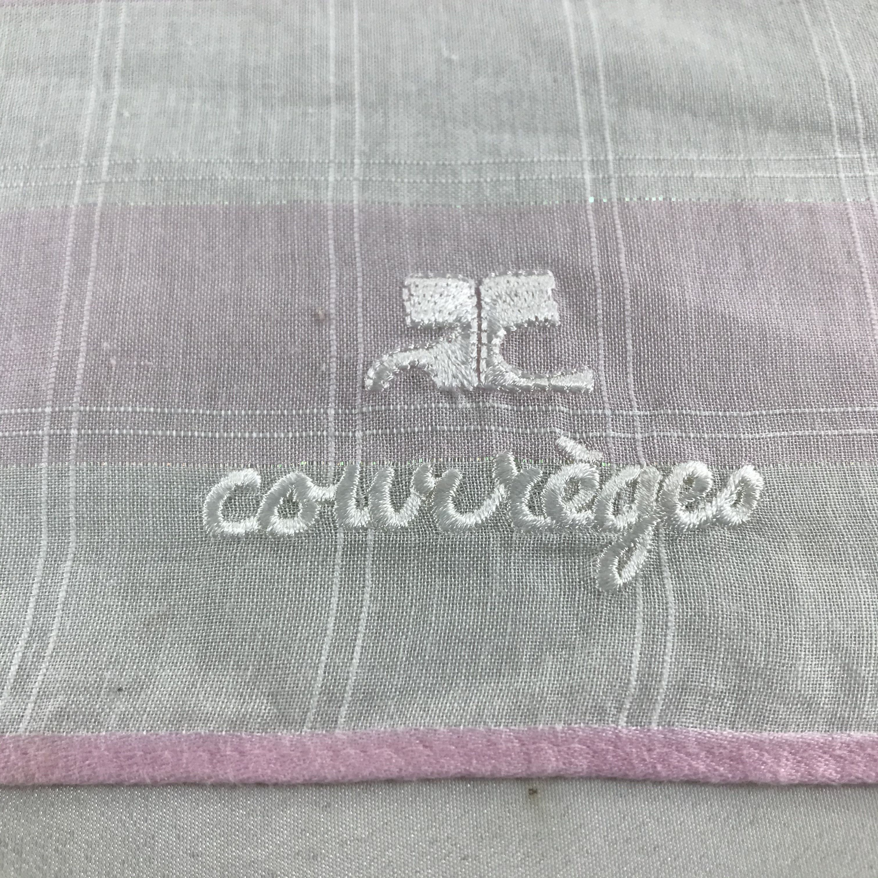 Courreges Courreges Handkerchief Neckerchief Bandana H50 Size ONE SIZE - 4 Thumbnail