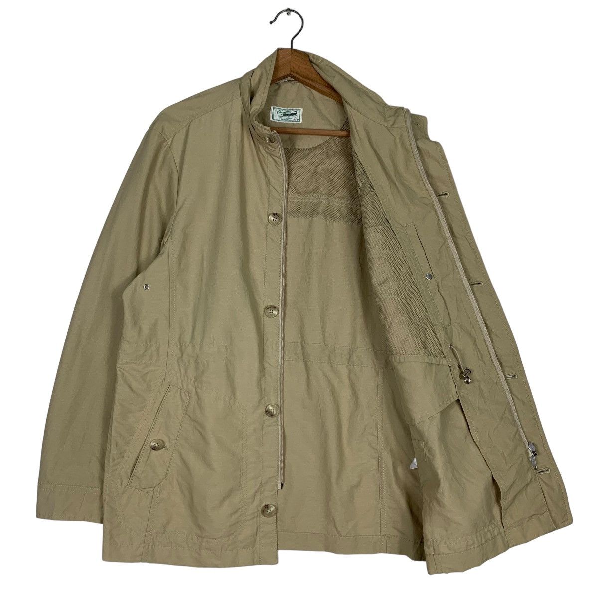 Japanese Brand CROCODILE Zipper Button Casual Jacket #0872-C39 Size US M / EU 48-50 / 2 - 9 Thumbnail