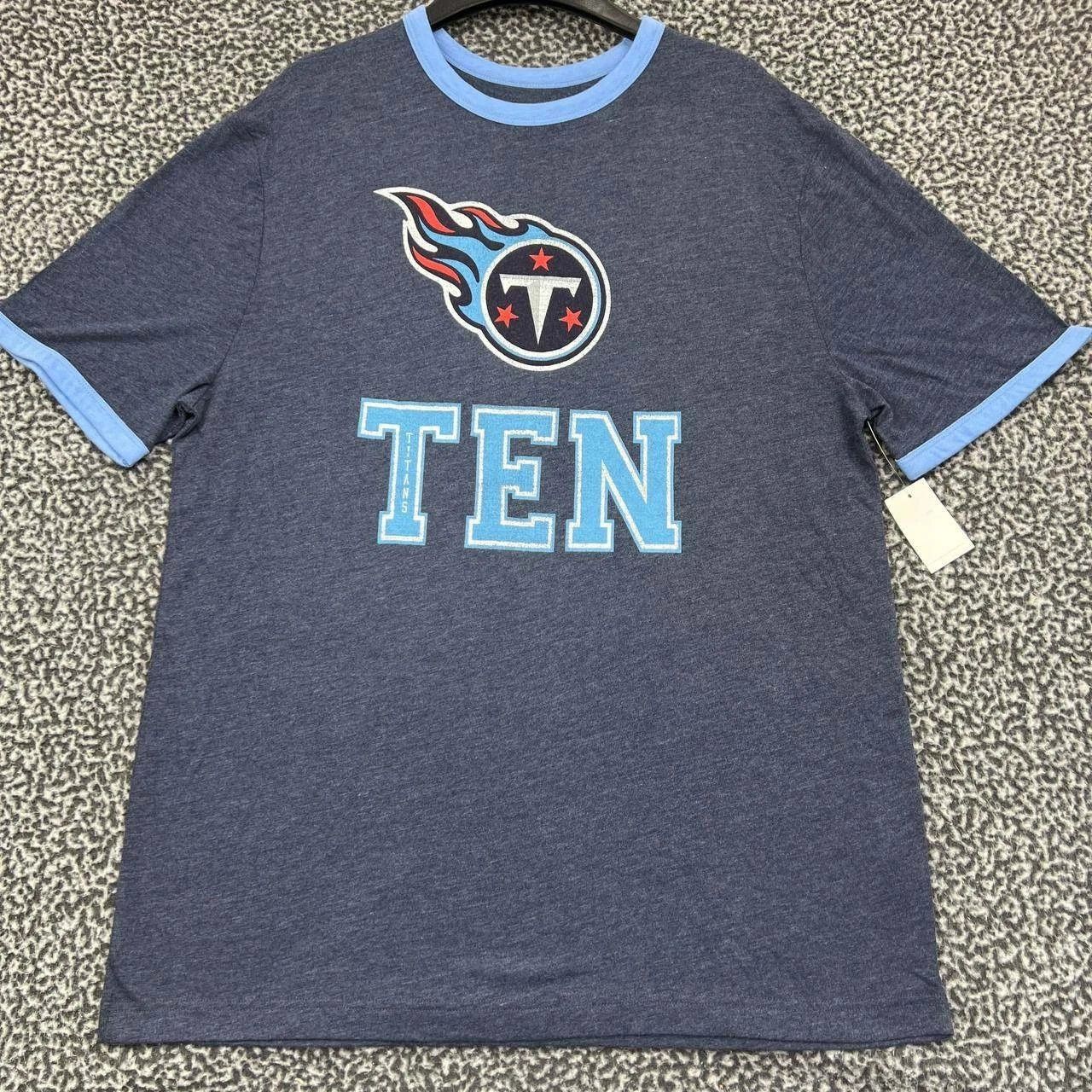 Other Tennessee Titans Shirt Men Blue Short Sleeve Crew Neck L Size US L / EU 52-54 / 3 - 1 Thumbnail