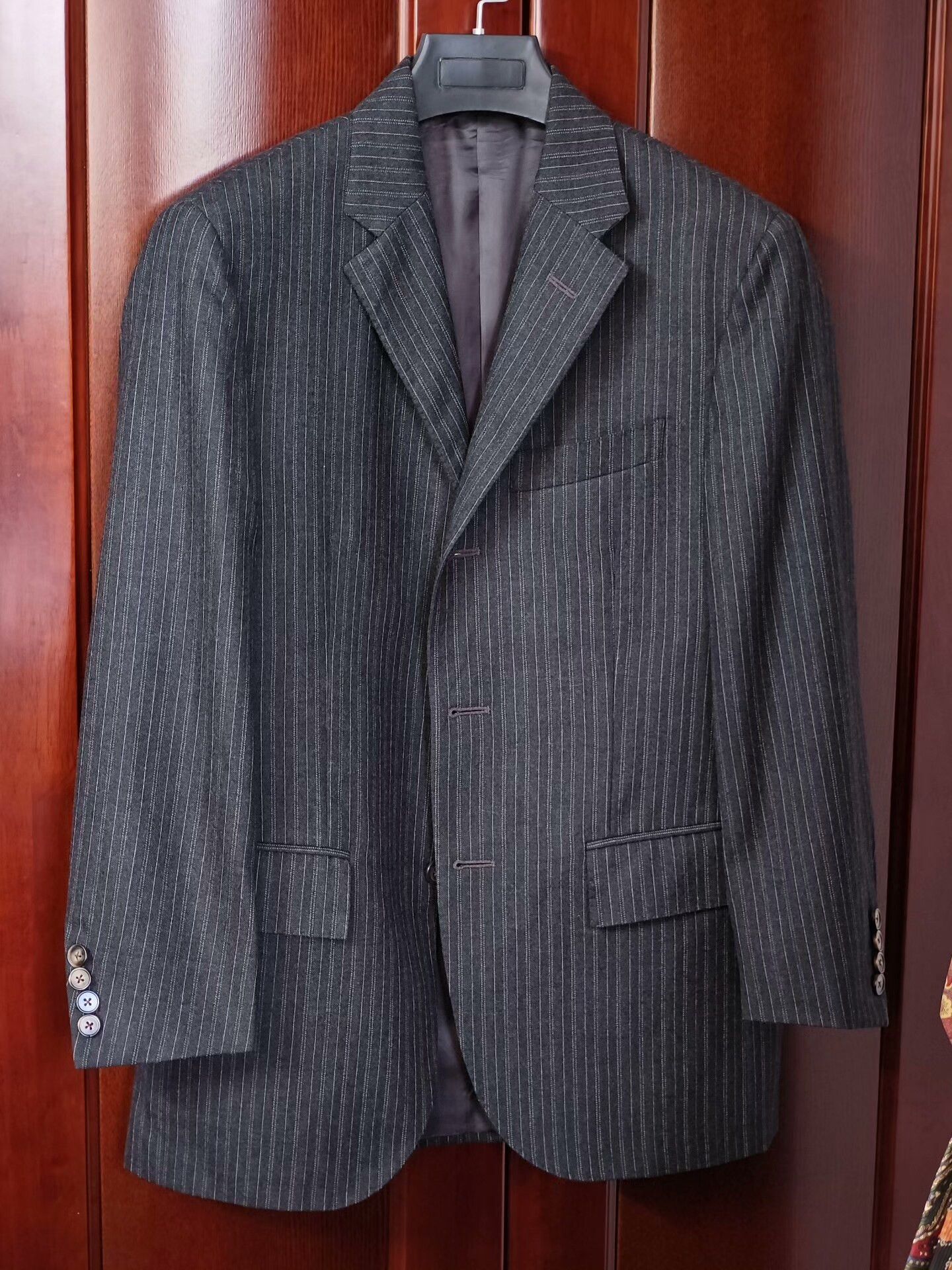 Polo Ralph Lauren Ralph Lauren Italian Wool Suit Jacket Size US S / EU 44-46 / 1 - 1 Thumbnail