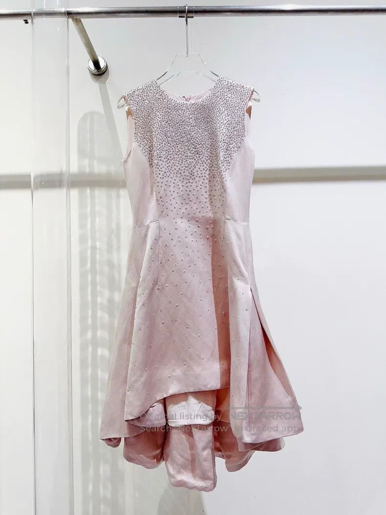 Dior Nailed beaded dress skirt