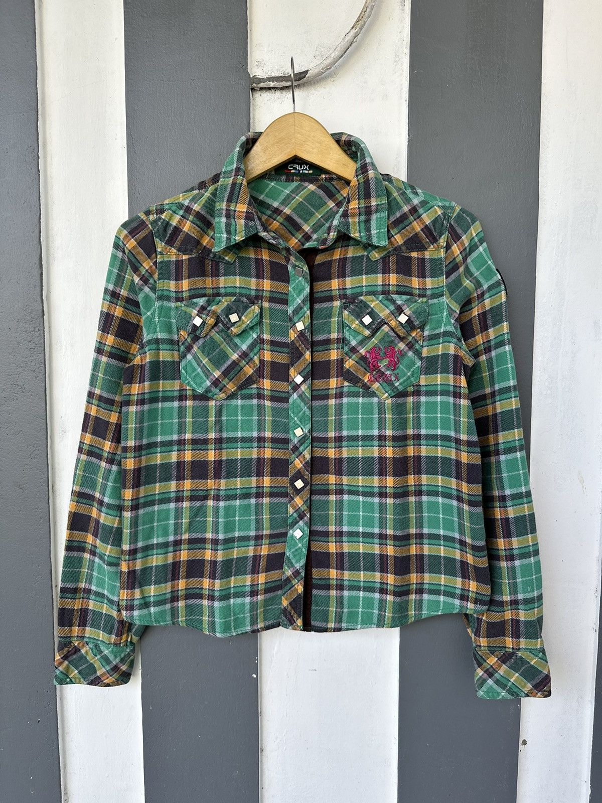 Hysteric Glamour STUDED BRITISH CRUX POEM SHIRT IF6WAS9 PUNK STYLE Size US S / EU 44-46 / 1 - 1 Thumbnail