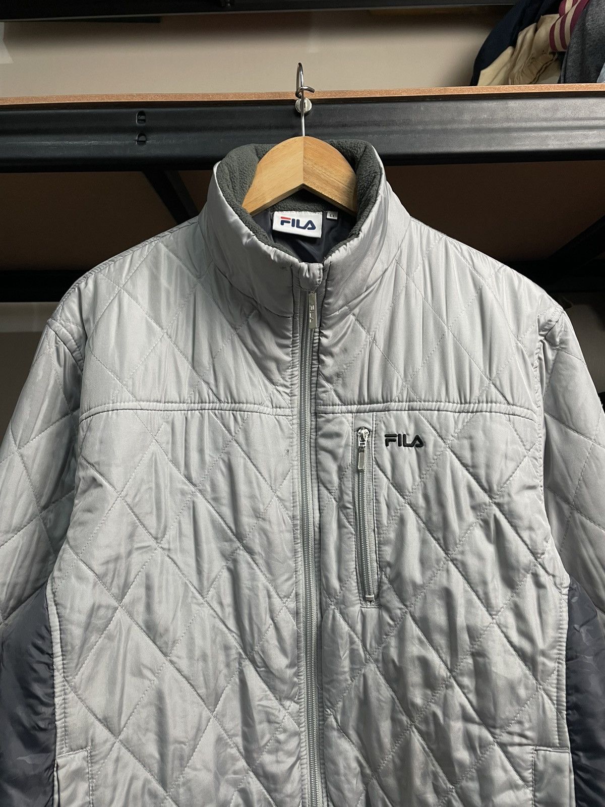 Fila Fila puffer/quilted jacket Size US L / EU 52-54 / 3 - 2 Thumbnail
