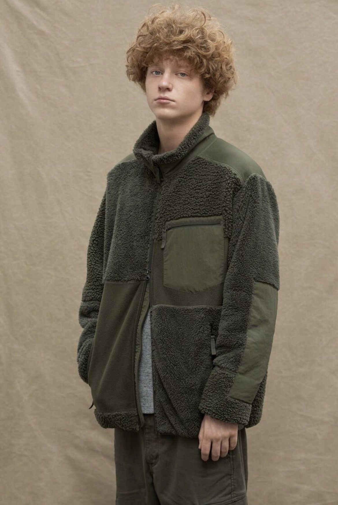 Engineered Garments Uniqlo x Engineered Garments Combination Fleece Jacket Size US M / EU 48-50 / 2 - 1 Thumbnail