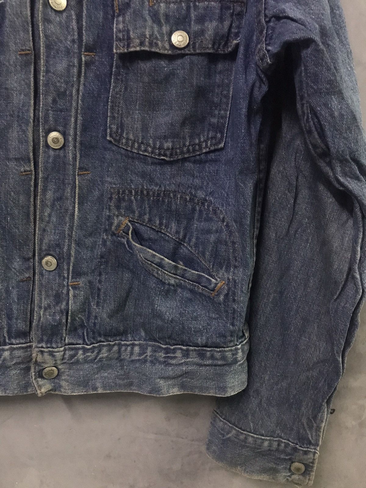 70s Vintage Selvedge Denim JC Penney Ranchcraft Jean Trucker