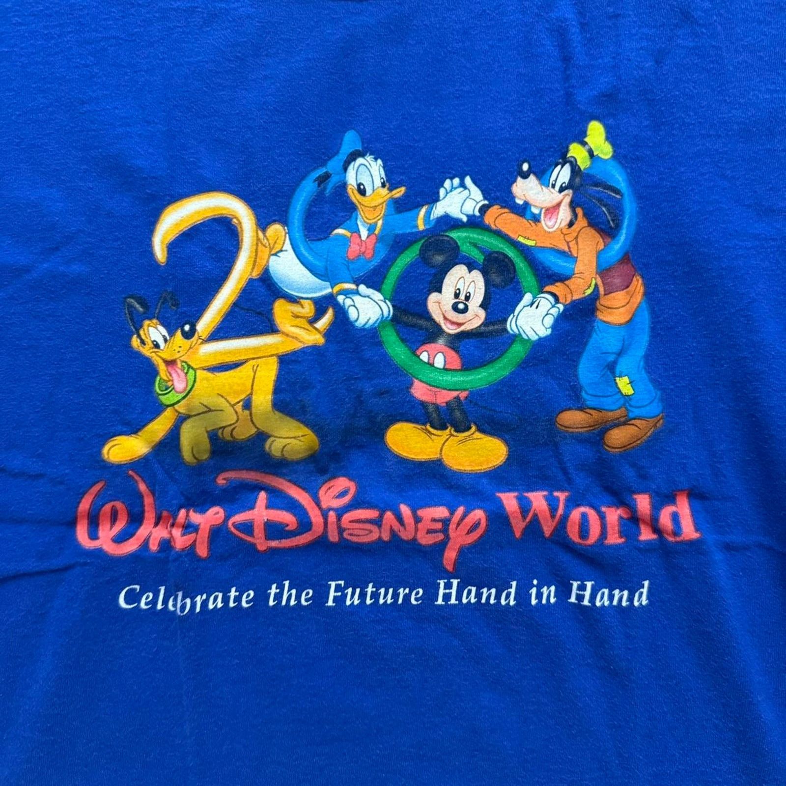Disney Vintage old disney world blue Size US S / EU 44-46 / 1 - 2 Thumbnail