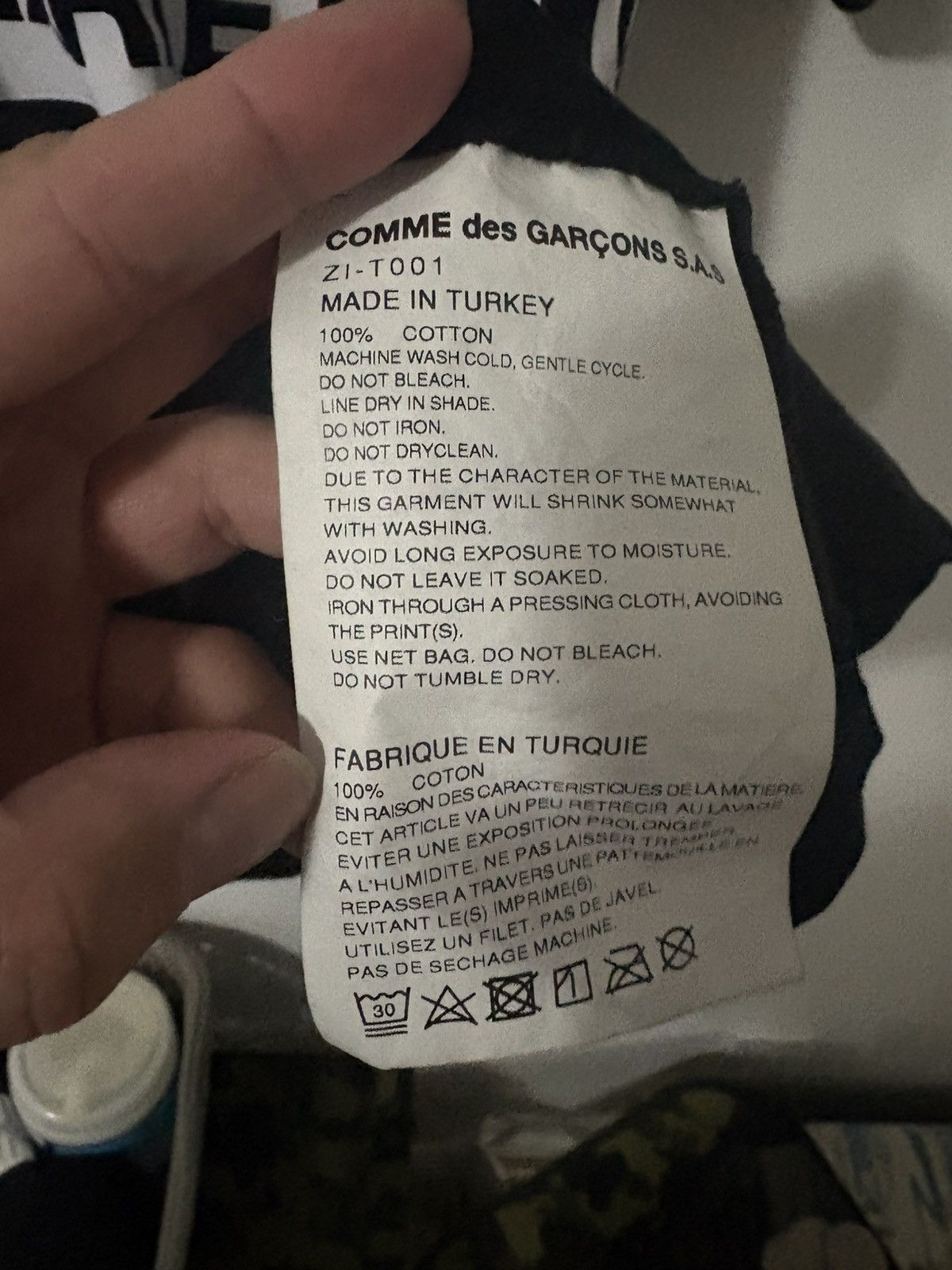 Chrome Hearts × Comme des Garcons Chrome hearts x dsm scroll logo tee size XL Size US XL / EU 56 / 4 - 4 Thumbnail