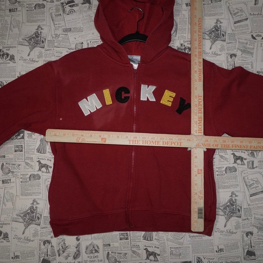 Disney XL - Vintage Y2K Mickey mouse kidcore 00s disney zip hoodie Size US XL / EU 56 / 4 - 4 Thumbnail