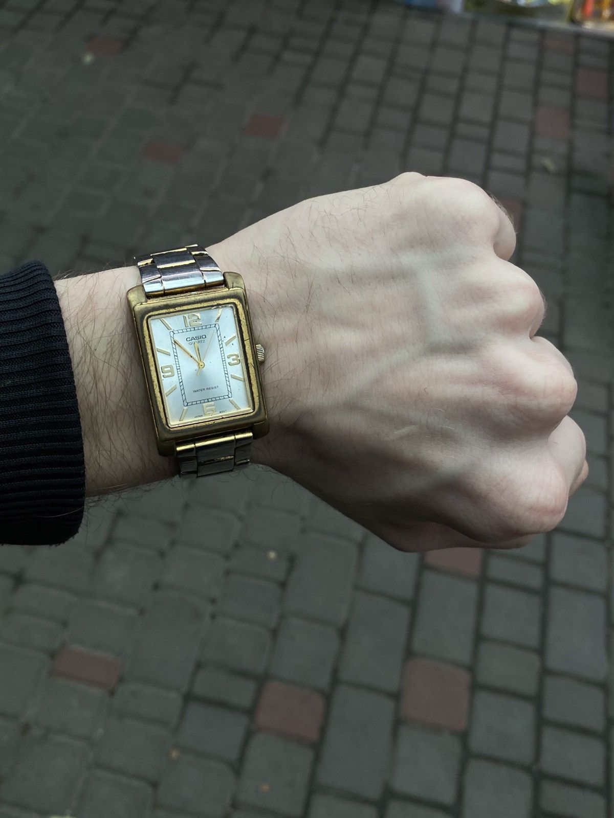 Casio Casio MTP-1234 Watch. Rectangle. Two-Tone. Vintage Size ONE SIZE - 1 Thumbnail