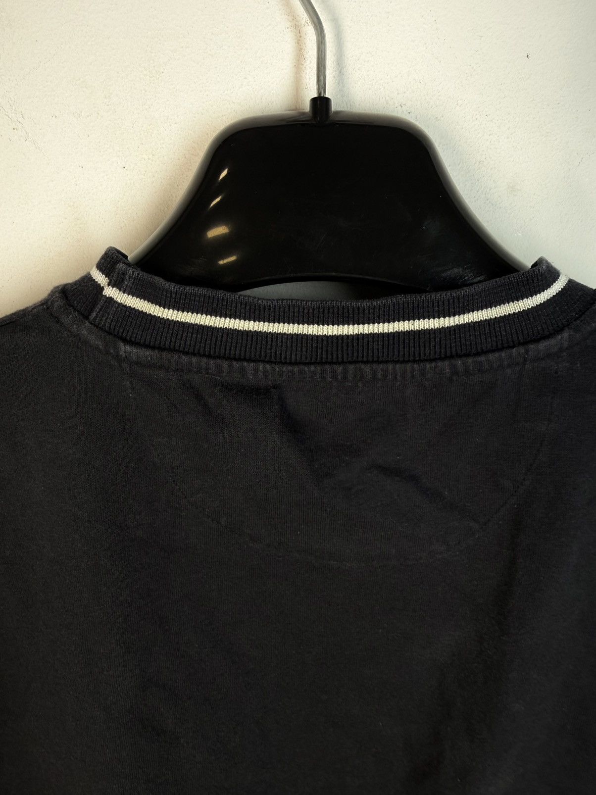 Yves Saint Laurent Black 90s YSL T-shirt Logo Vintage Yves Saint Laurent Size US L / EU 52-54 / 3 - 11 Thumbnail
