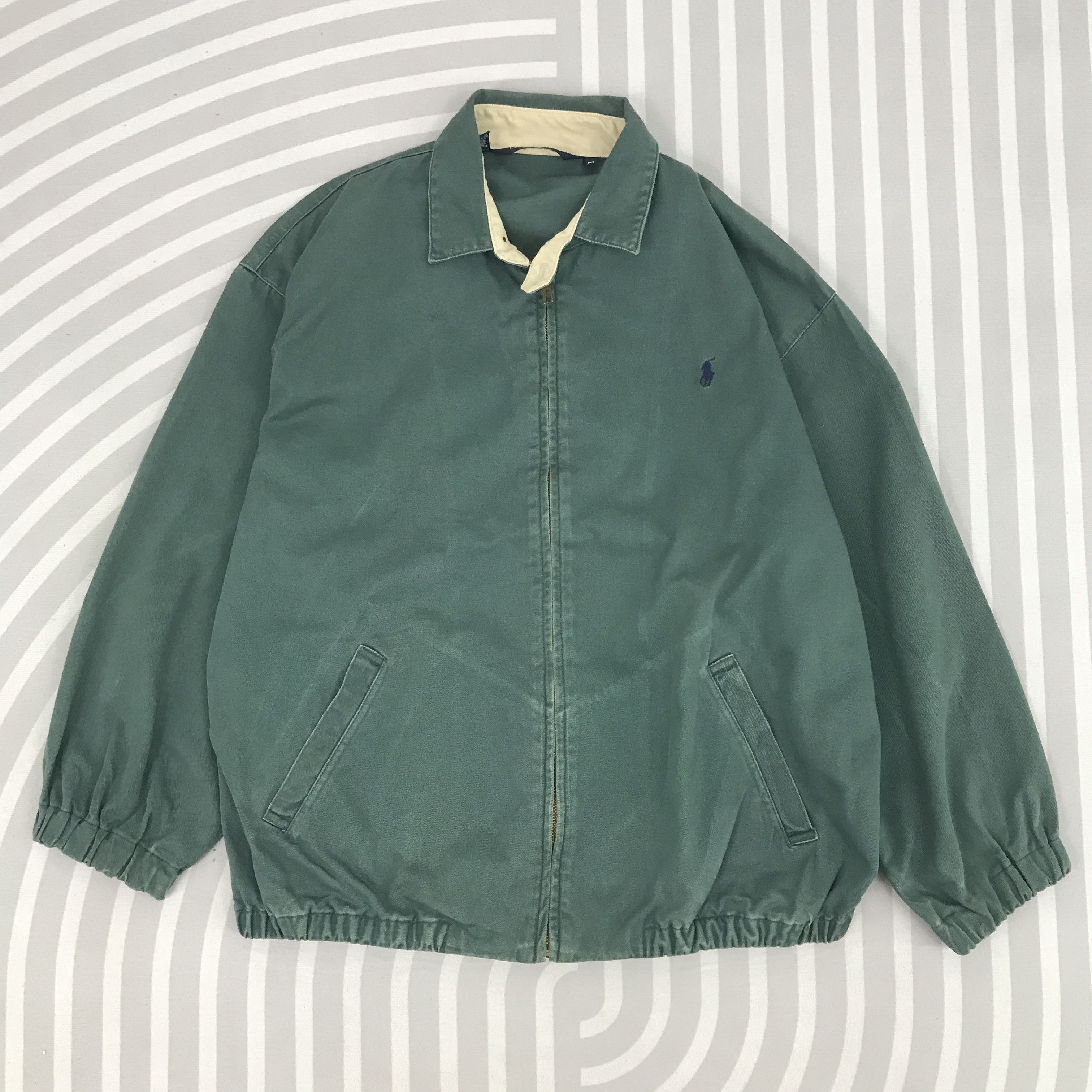 Polo Ralph Lauren × Ralph Lauren × Vintage Vintage Polo By Ralph Lauren Zipper Jacket Size US M / EU 48-50 / 2 - 1 Thumbnail
