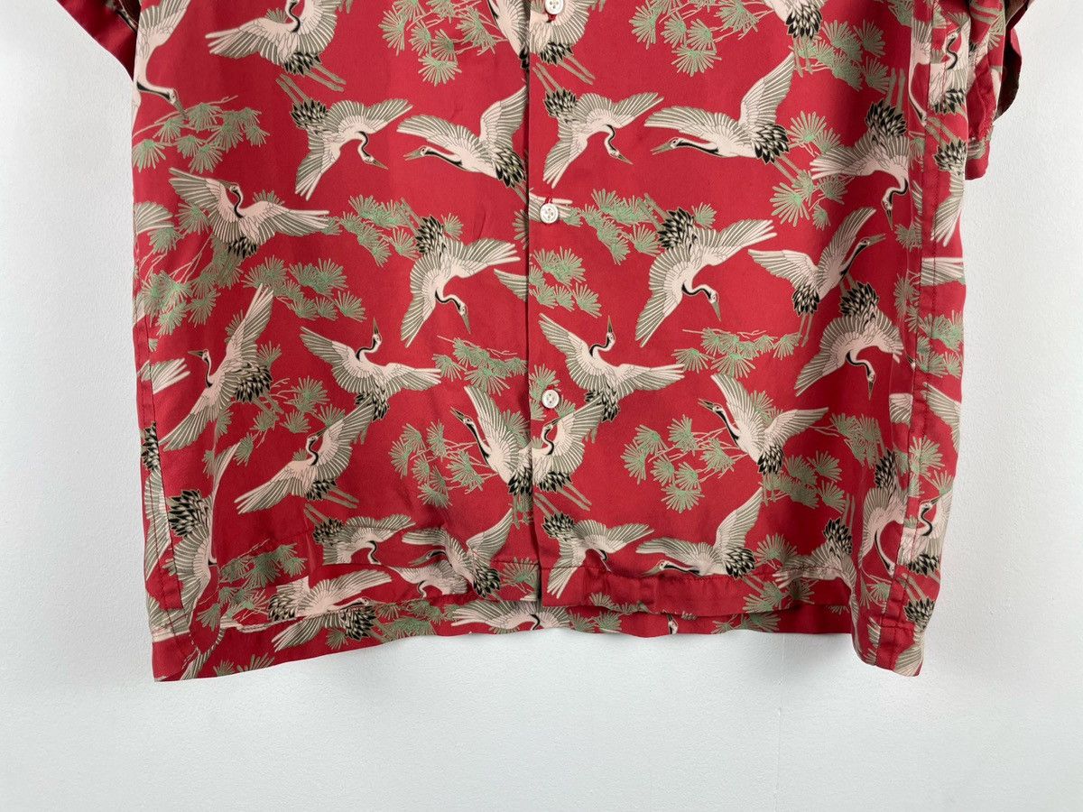 Amiri Amiri Silk Crane Button Shirt Size US M / EU 48-50 / 2 - 8 Thumbnail