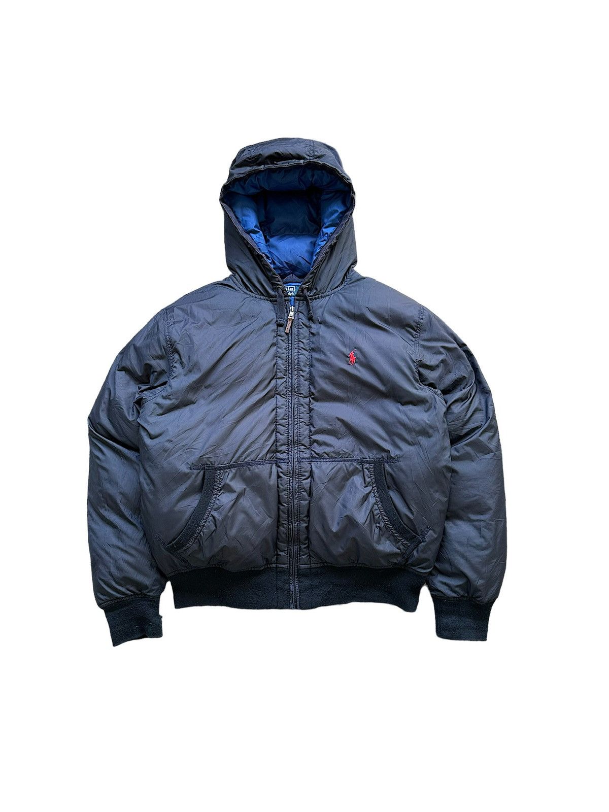 2000s Polo Ralph Lauren bomber hoodie jacket