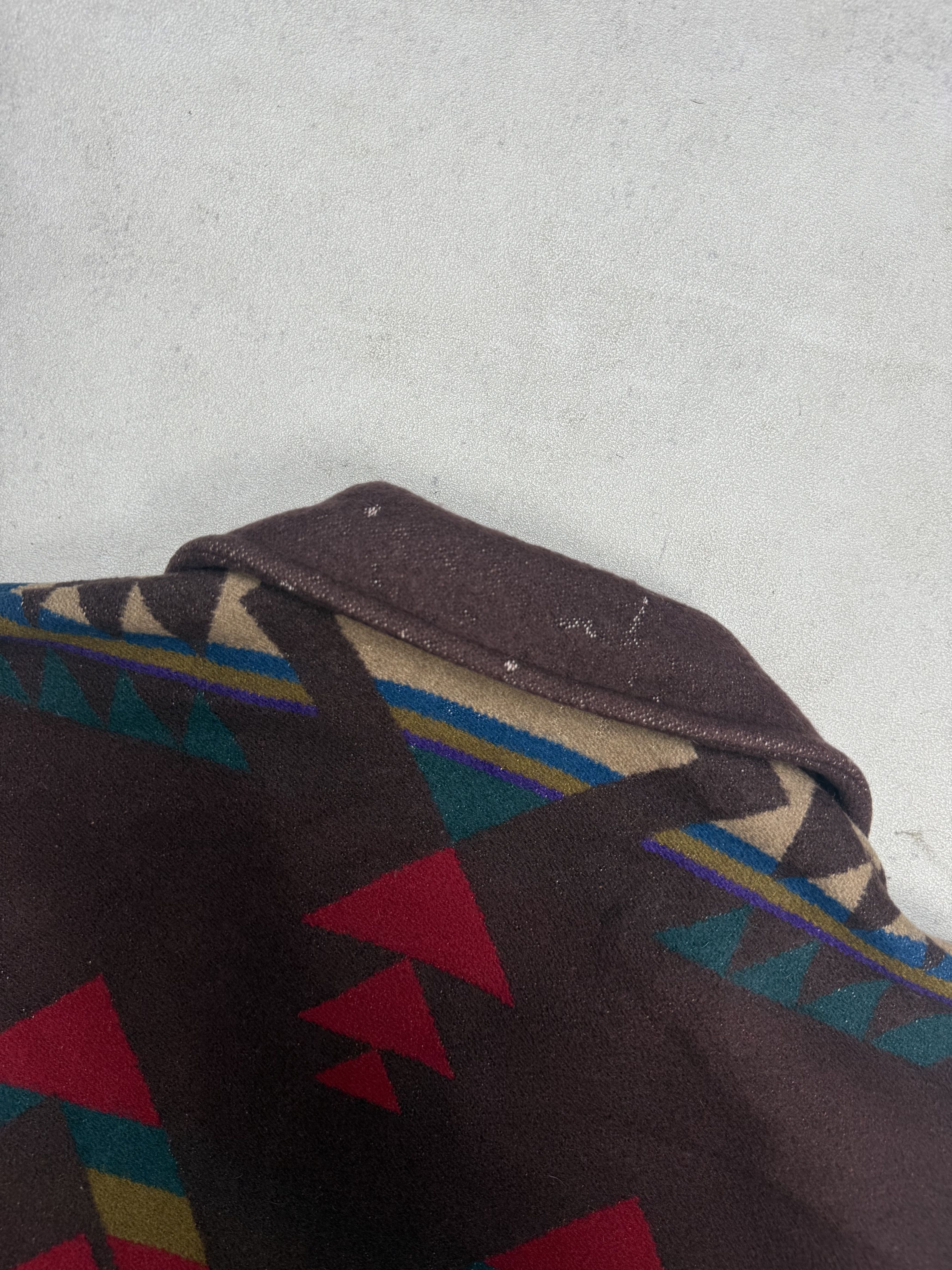 80s Pendleton High Grade Western Wear Aztec Wool Jacket