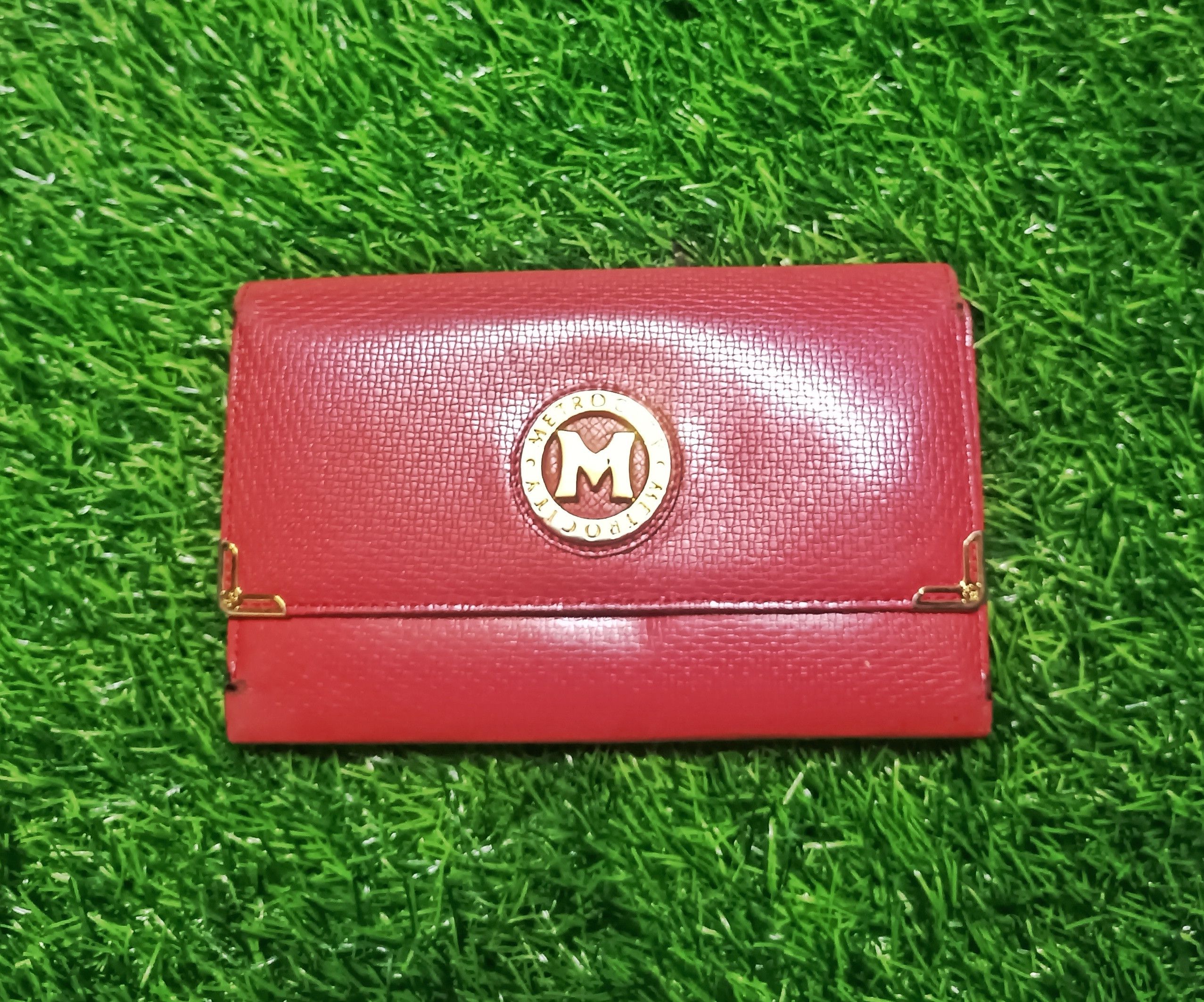 Leather METROCITY ITALY LEATHER TRIFOLD WALLET Size ONE SIZE - 1 Thumbnail