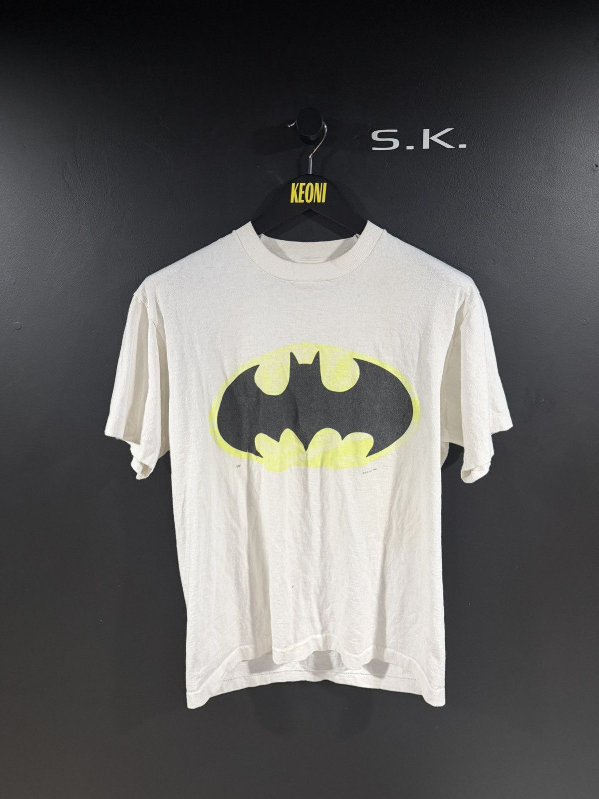 DC Comics 1982 Vintage Batman DC Comics Single Stitch Grunge Tee L Size US L / EU 52-54 / 3 - 1 Thumbnail