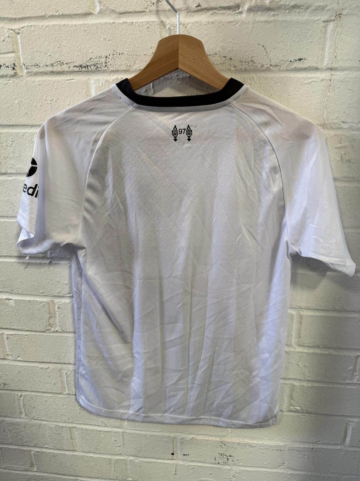Nike Nike Liverpool FC Men's Soccer Jersey White Size 30 Size US M / EU 48-50 / 2 - 2 Thumbnail