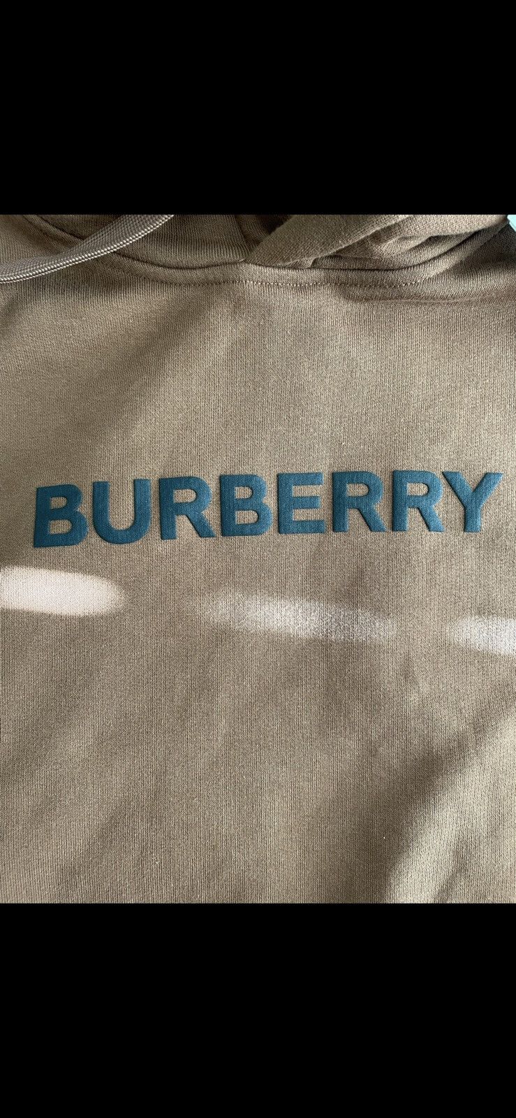 Burberry 500$ Burberry Logo Hoodie "Dark Birch" Size US XXL / EU 58 / 5 - 3 Thumbnail