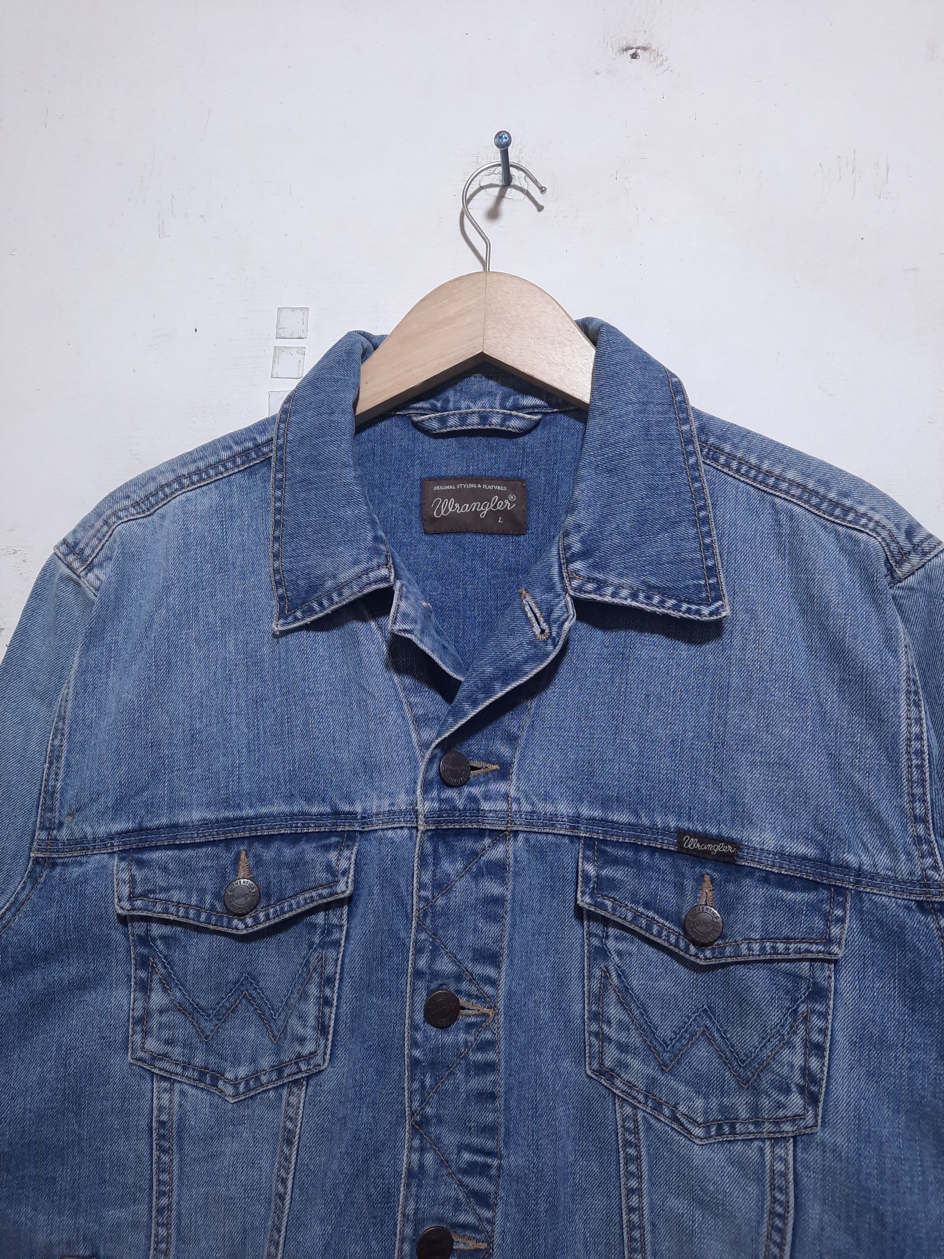 Wrangler Wrangler Western Type 3 Denim Jacket Size US L / EU 52-54 / 3 - 5 Thumbnail