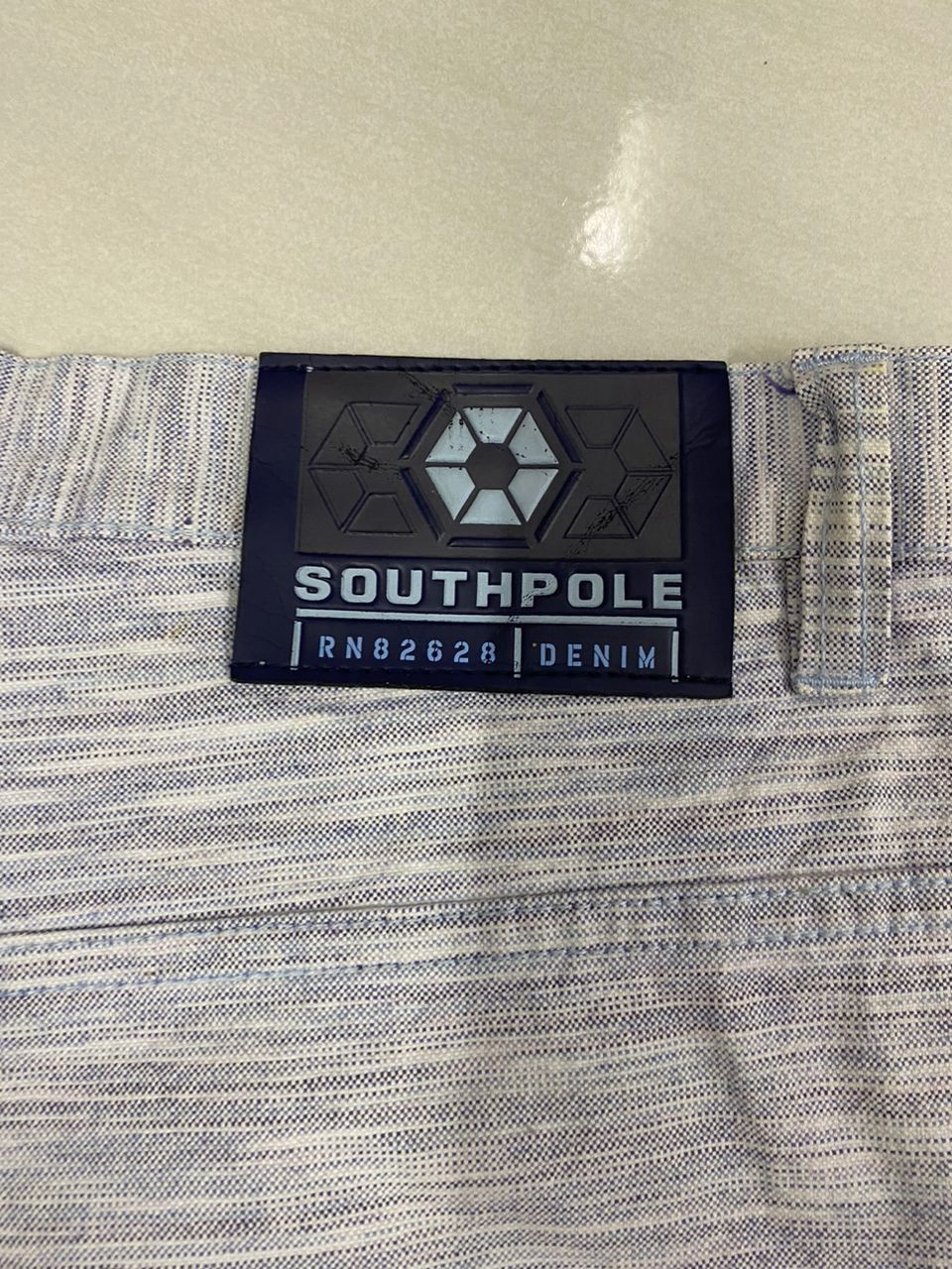 JNCO Vintage Southpole Baggy Carpenter Jeans Embroidery Logo Size US 37 - 10 Thumbnail