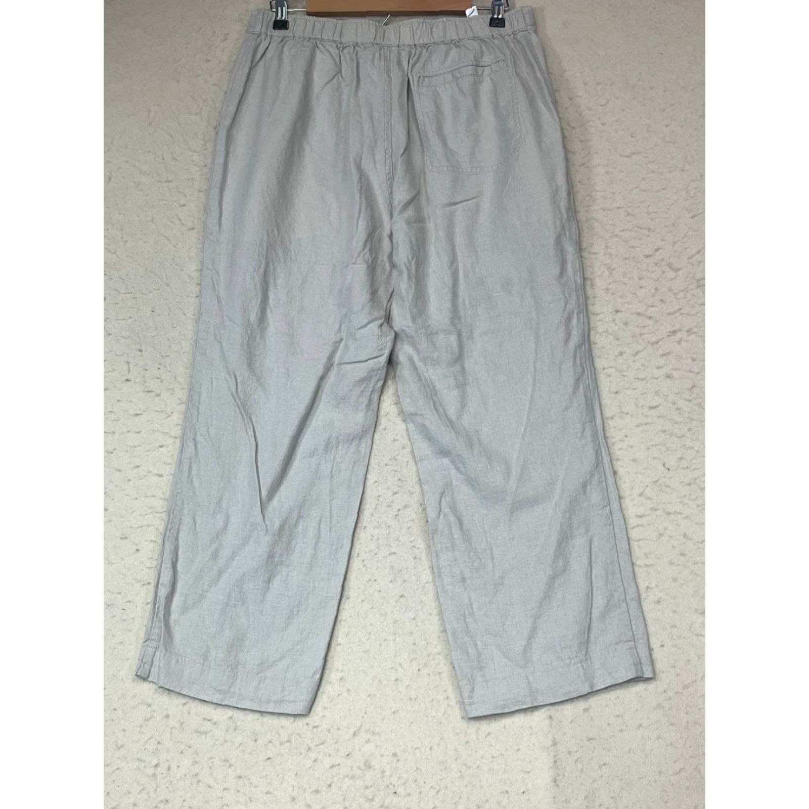 Vintage Havanera Pants Men's Beige Linen Blend Drawstring Travel Casual Size Medium Size US 31 - 2 Thumbnail