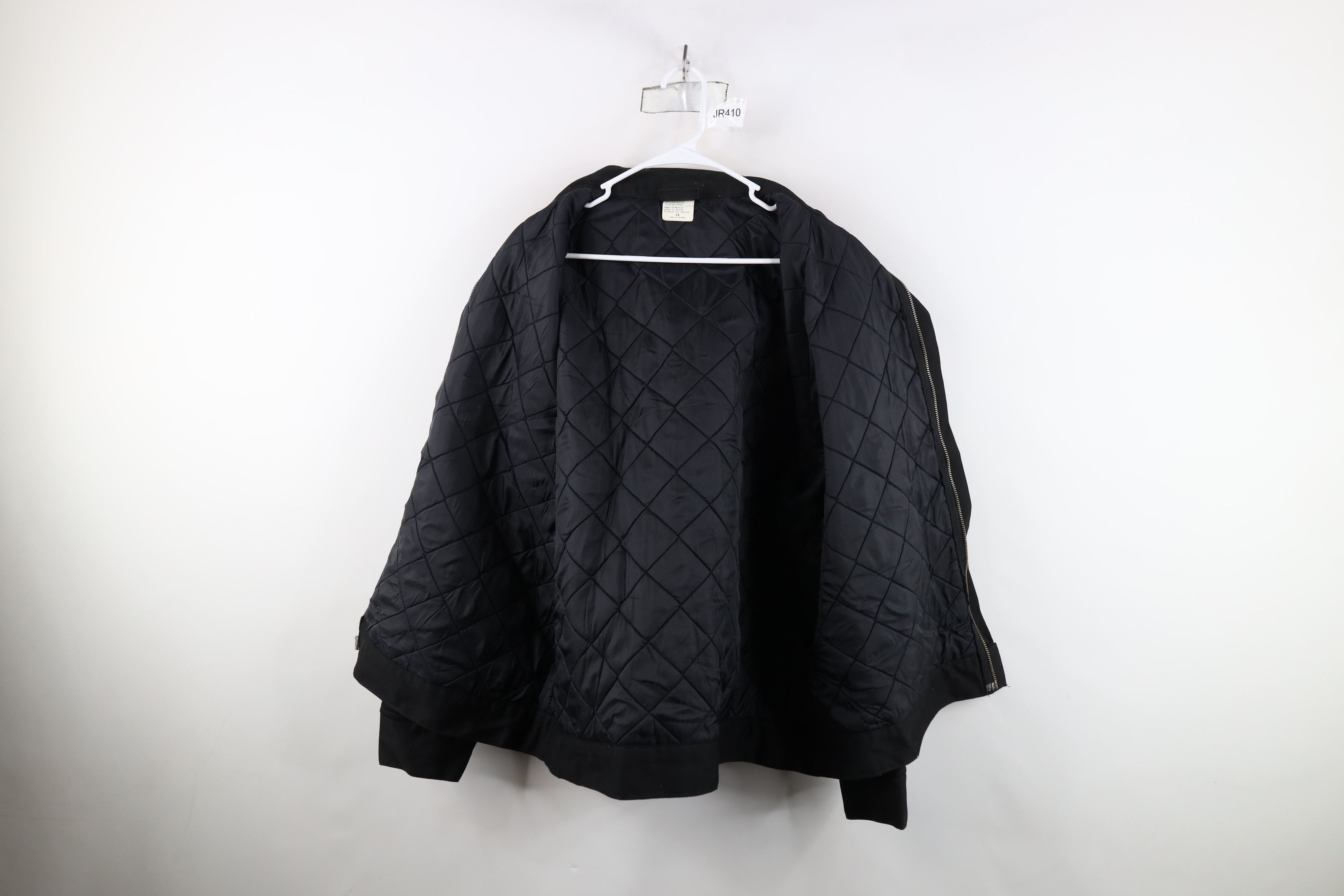 Dickies Vintage Dickies Quilted Mechanic Bomber Jacket Black Size US XXL / EU 58 / 5 - 11 Thumbnail