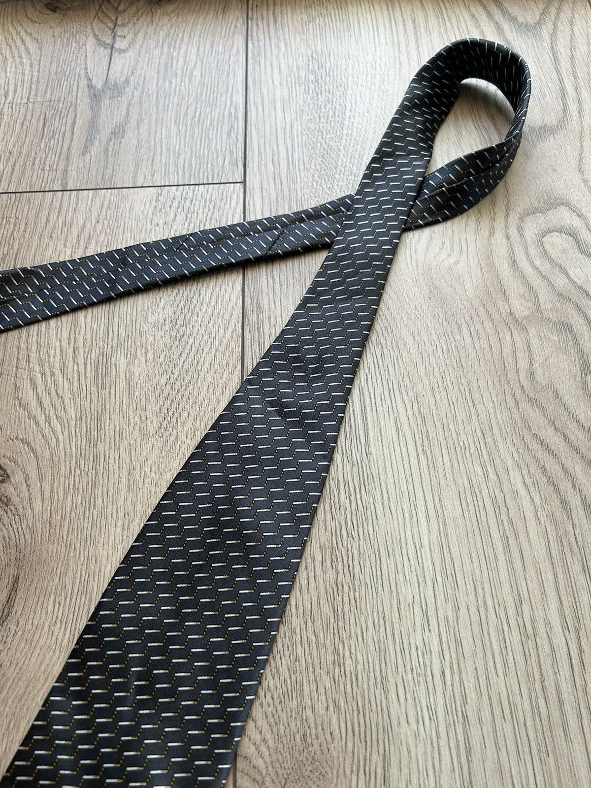 Vintage × Yves Saint Laurent Yves Saint Laurent Silk Pattern Tie Vintage Size ONE SIZE - 10 Thumbnail