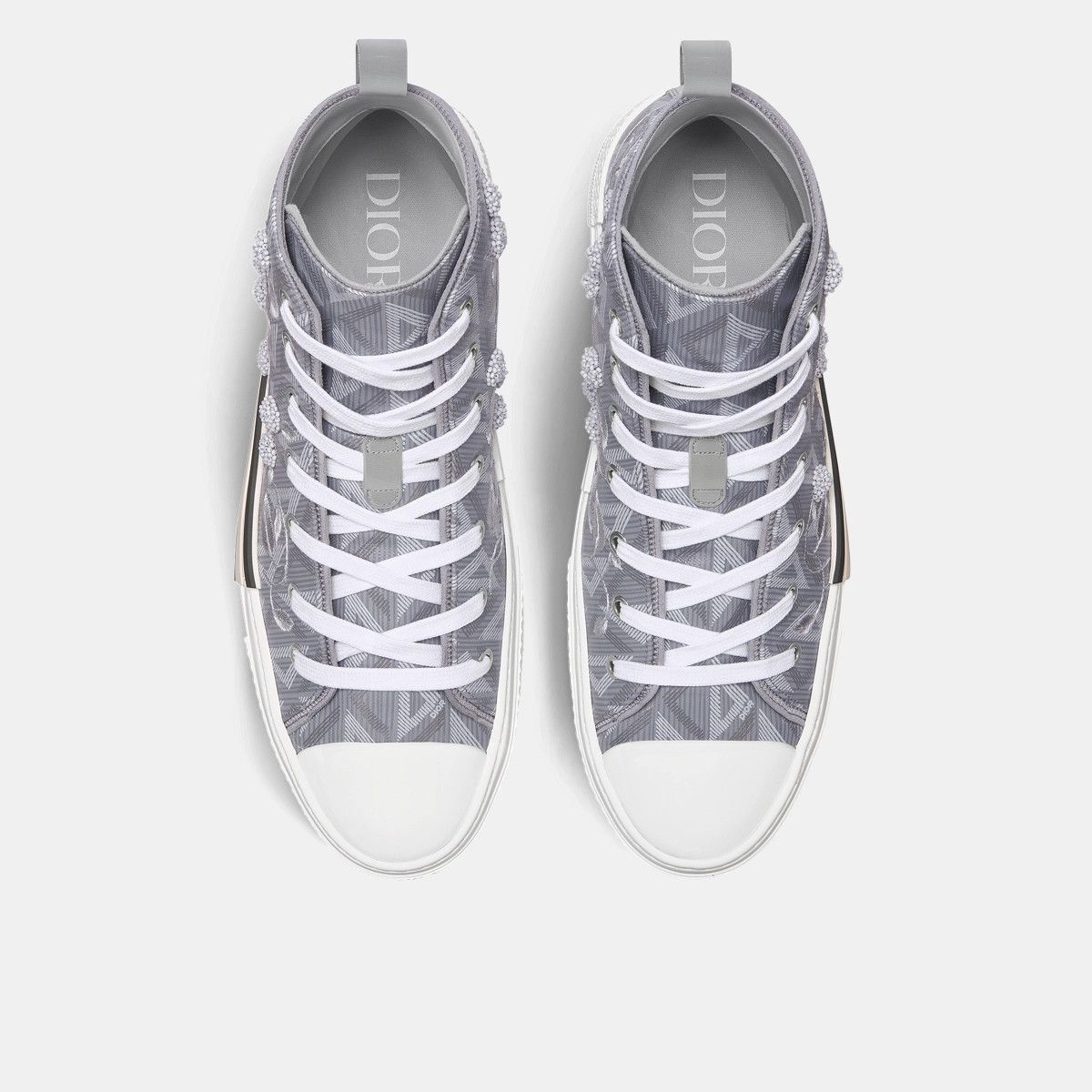 Dior o1bcso1str0226 B23 High-Top Sneaker in Grey Size US 9 / EU 42 - 4 Thumbnail
