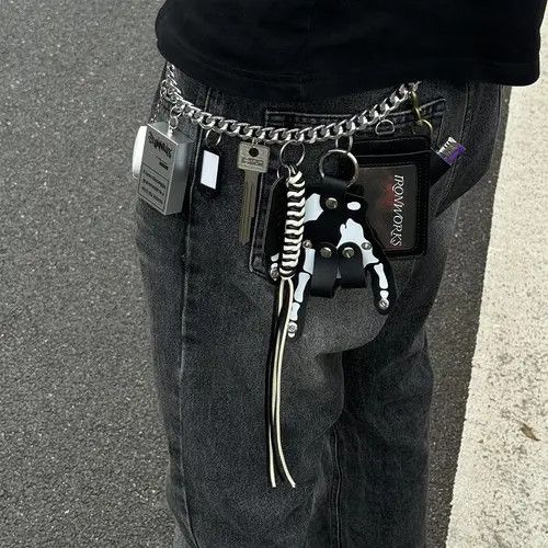 Jewelry Hayase x Izumi Punk Waist Pants Chain Wallet Chain Keychain Size ONE SIZE - 5 Thumbnail