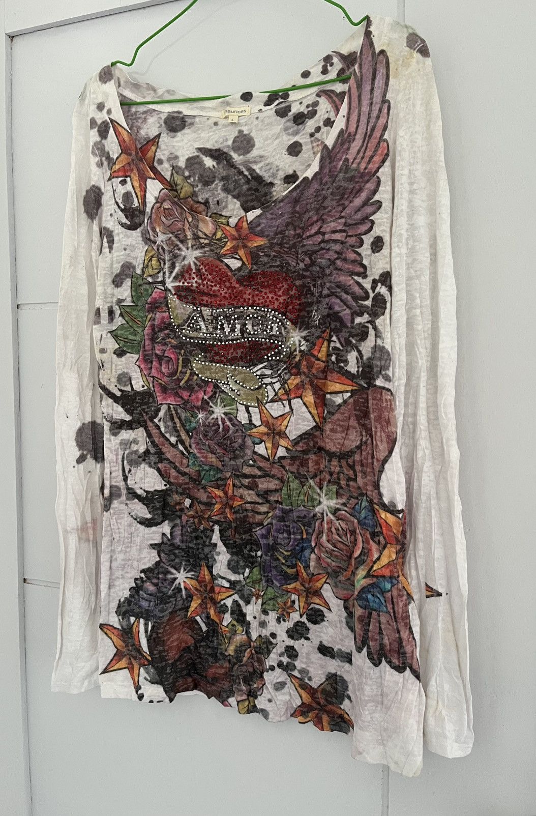 Vintage Vintage Maurices AOP Long Sleeve Shirt Size US M / EU 48-50 / 2 - 3 Thumbnail