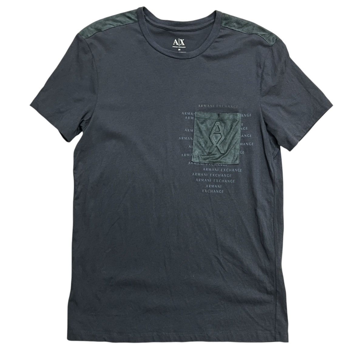 Armani × Armani Exchange × Emporio Armani Armani Exchange Pocket T Shirt Size US S / EU 44-46 / 1 - 1 Thumbnail