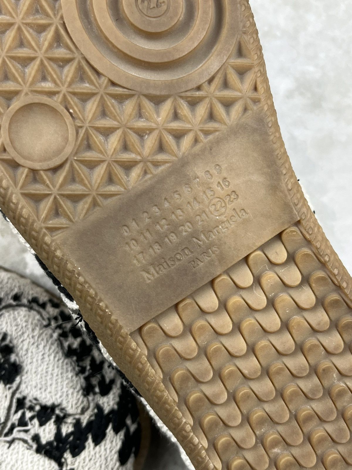 Maison Margiela AW18 Maison Margiela Distressed Tweed Replica Gat Sneakers Size US 9 / EU 42 - 7 Thumbnail