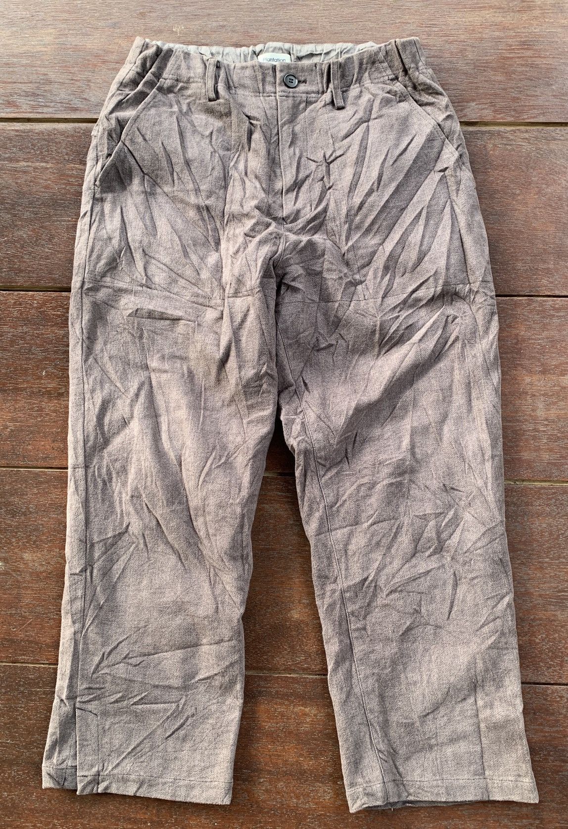 Issey Miyake Plantation Issey Miyake cropped pants Size US 36 / EU 52 - 2 Thumbnail